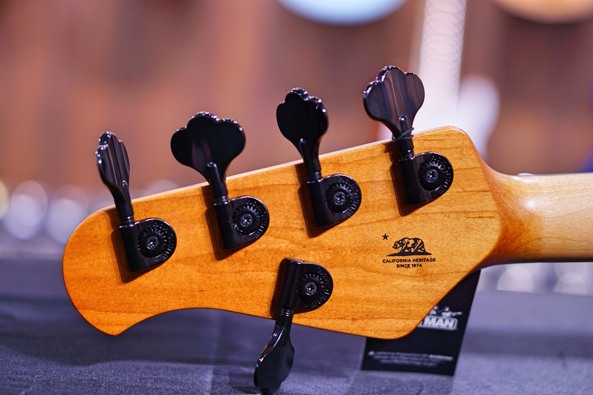 Ernie Ball Music Man StingRay Special 5 HH Bass Guitar - Speed Blue with Rosewood F96539Fingerboard - HIENDGUITAR Musicman bass