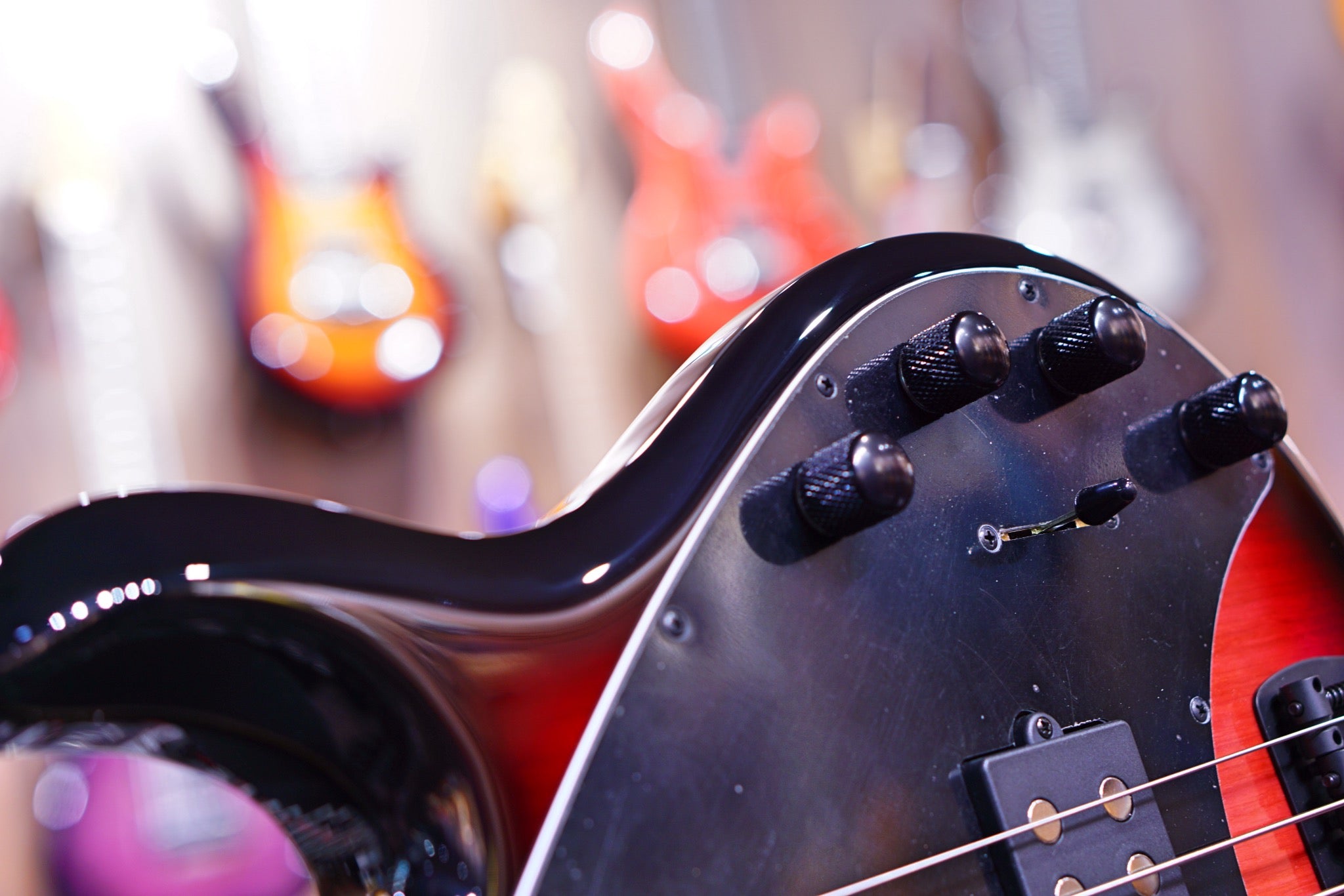 Ernie Ball Music Man StingRay Special 5 H Bass Guitar - Raspberry Burst with Ebony Fingerboard F96484 - HIENDGUITAR Musicman bass