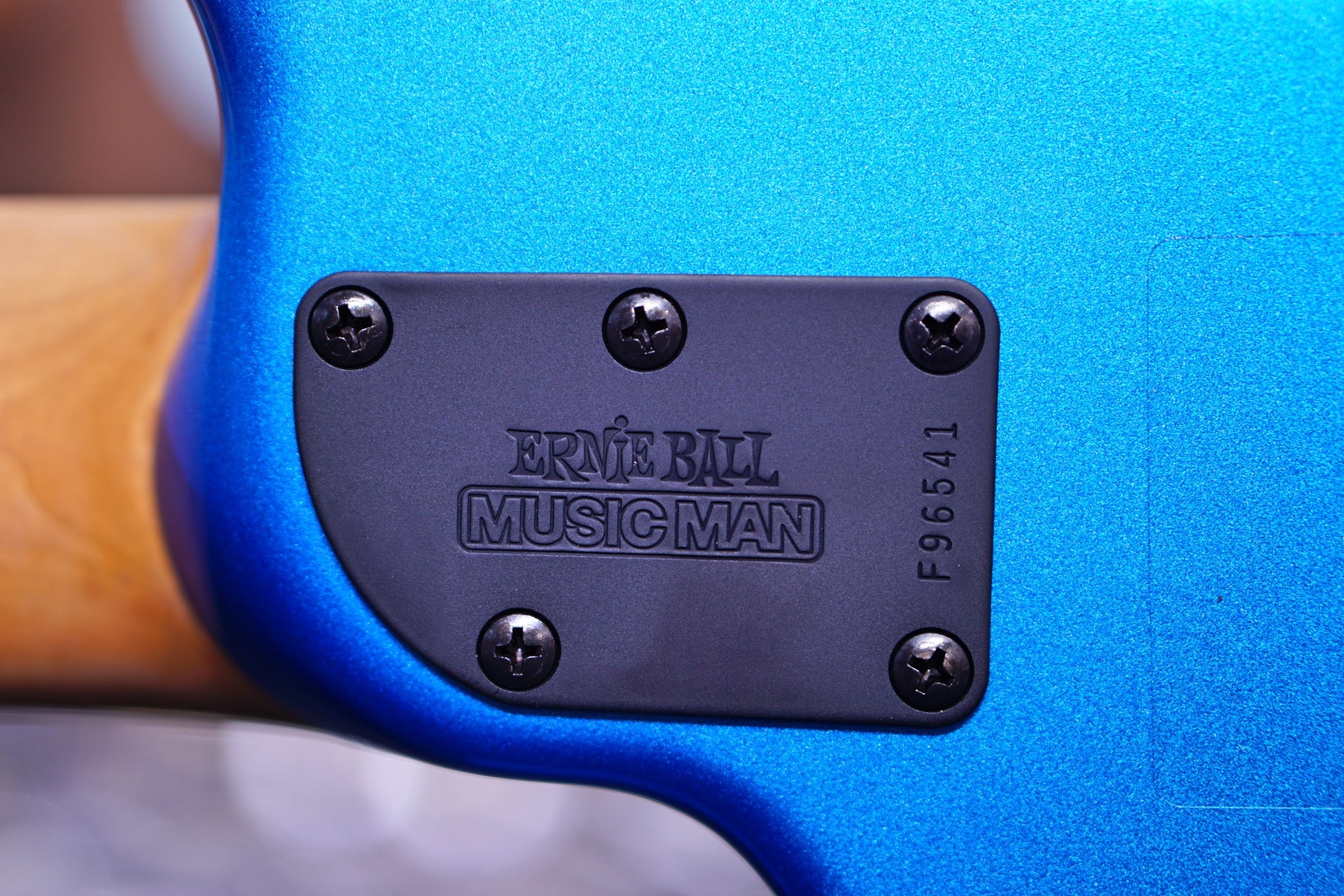 Ernie Ball Music Man StingRay Special 5 Bass Guitar - Speed Blue with Rosewood Fingerboard F96541 - HIENDGUITAR Musicman bass