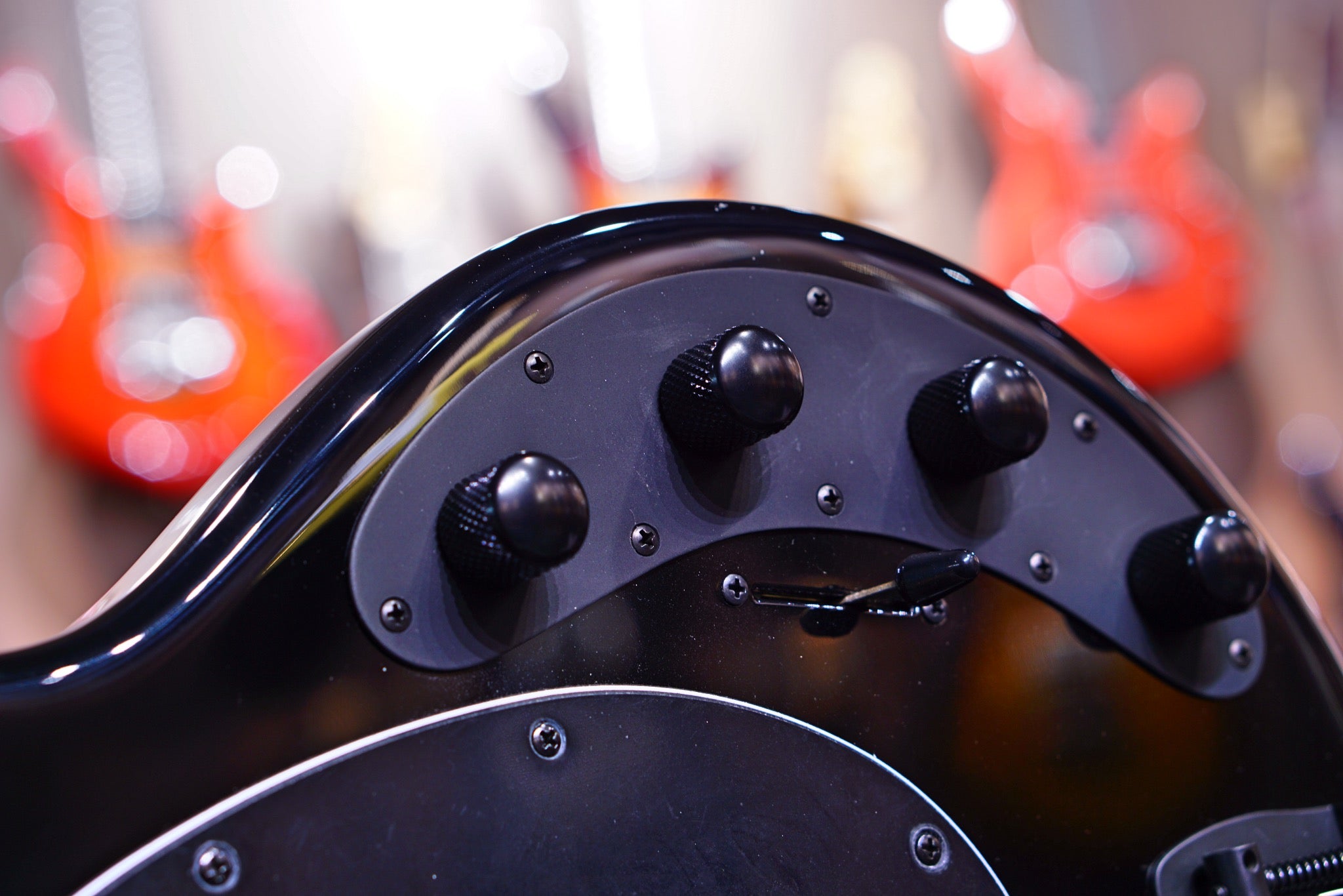 Ernie Ball Music Man StingRay Special 4 Bass Guitar - Black with Maple Fingerboard f98004 - HIENDGUITAR Musicman bass