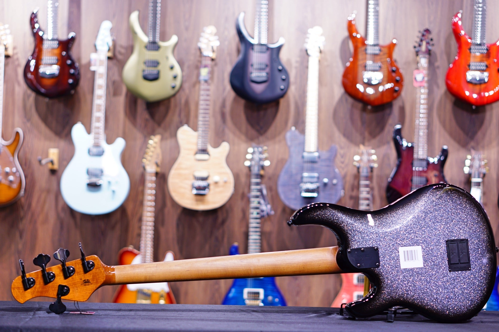 Ernie Ball Music Man StingRay Special 5 HH Bass Guitar - Smoked Chrome with Ebony F96546 Fingerboard - HIENDGUITAR Musicman bass