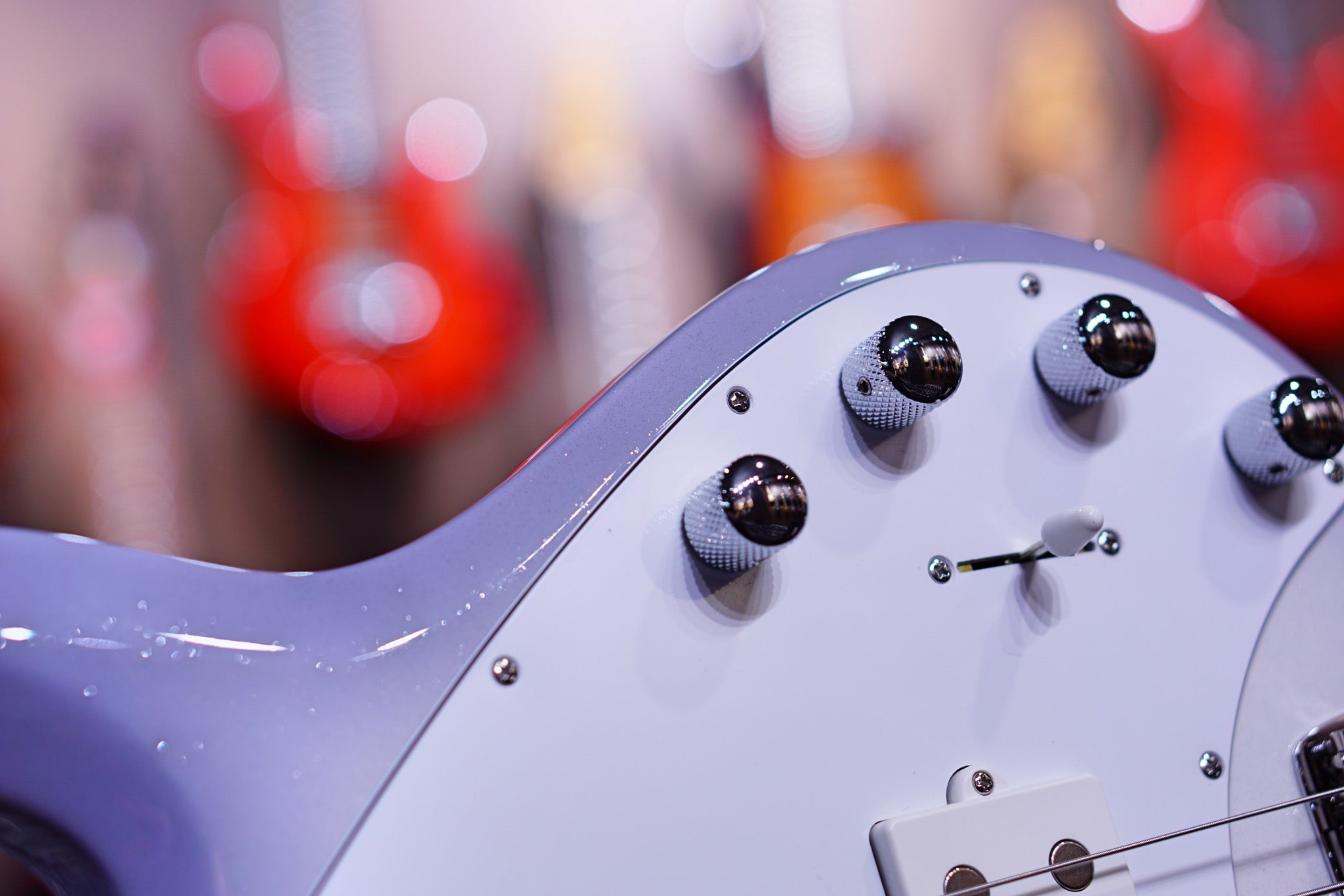 Ernie Ball Music Man StingRay Special 5 H Bass Guitar - Snowy Night with Maple Fingerboard F95745 - HIENDGUITAR Musicman bass