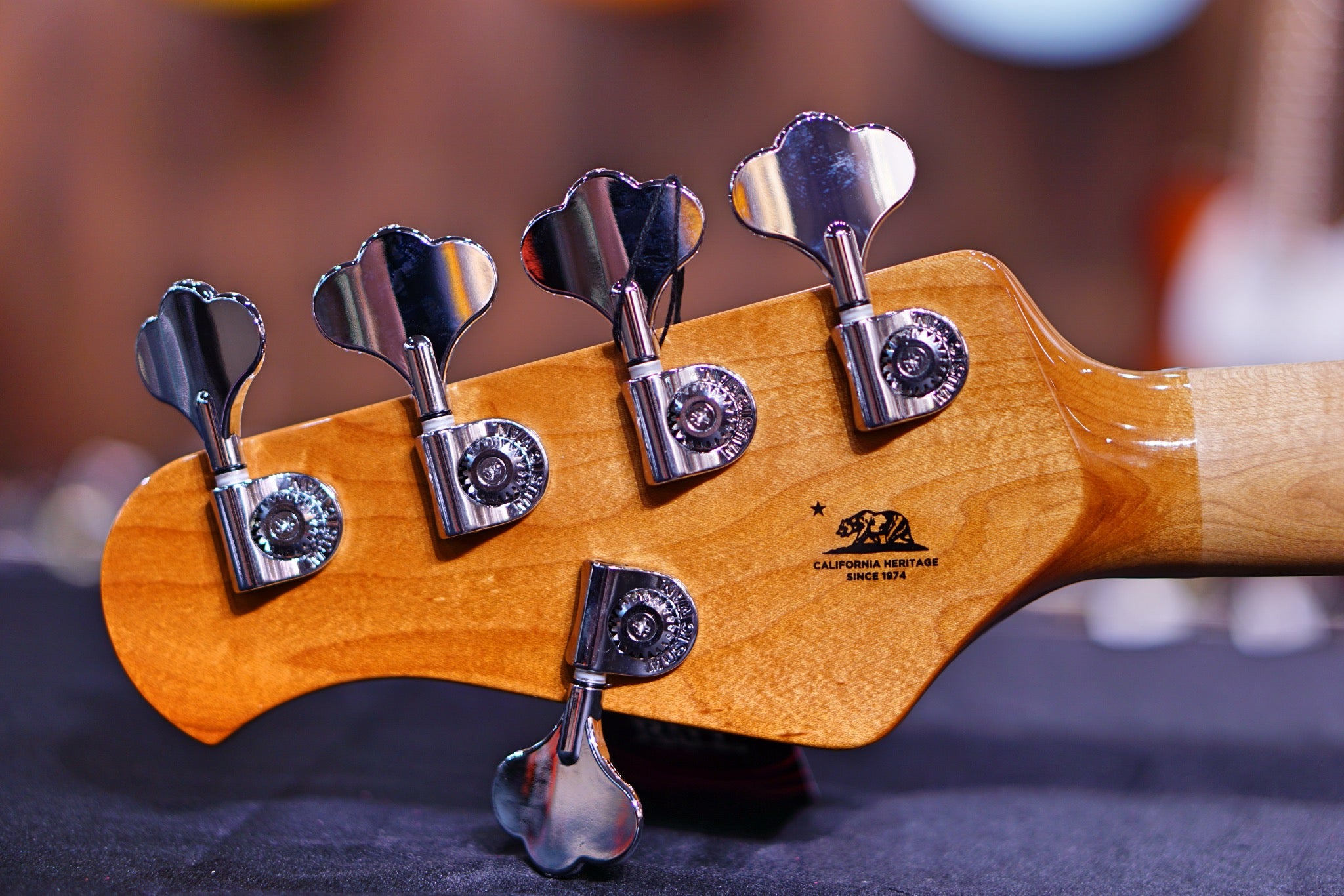 Ernie Ball Music Man StingRay Special 5 H Bass Guitar - Snowy Night with Maple Fingerboard F95745 - HIENDGUITAR Musicman bass