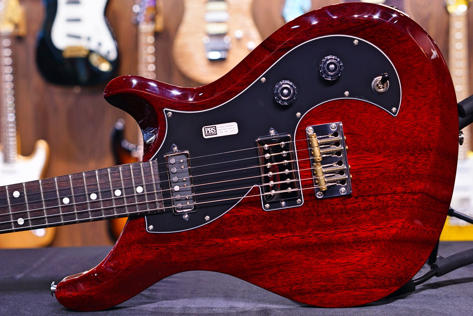 PRS S2 Vela Electric Guitar - Vintage Cherry S204430 - HIENDGUITAR PRS GUITAR