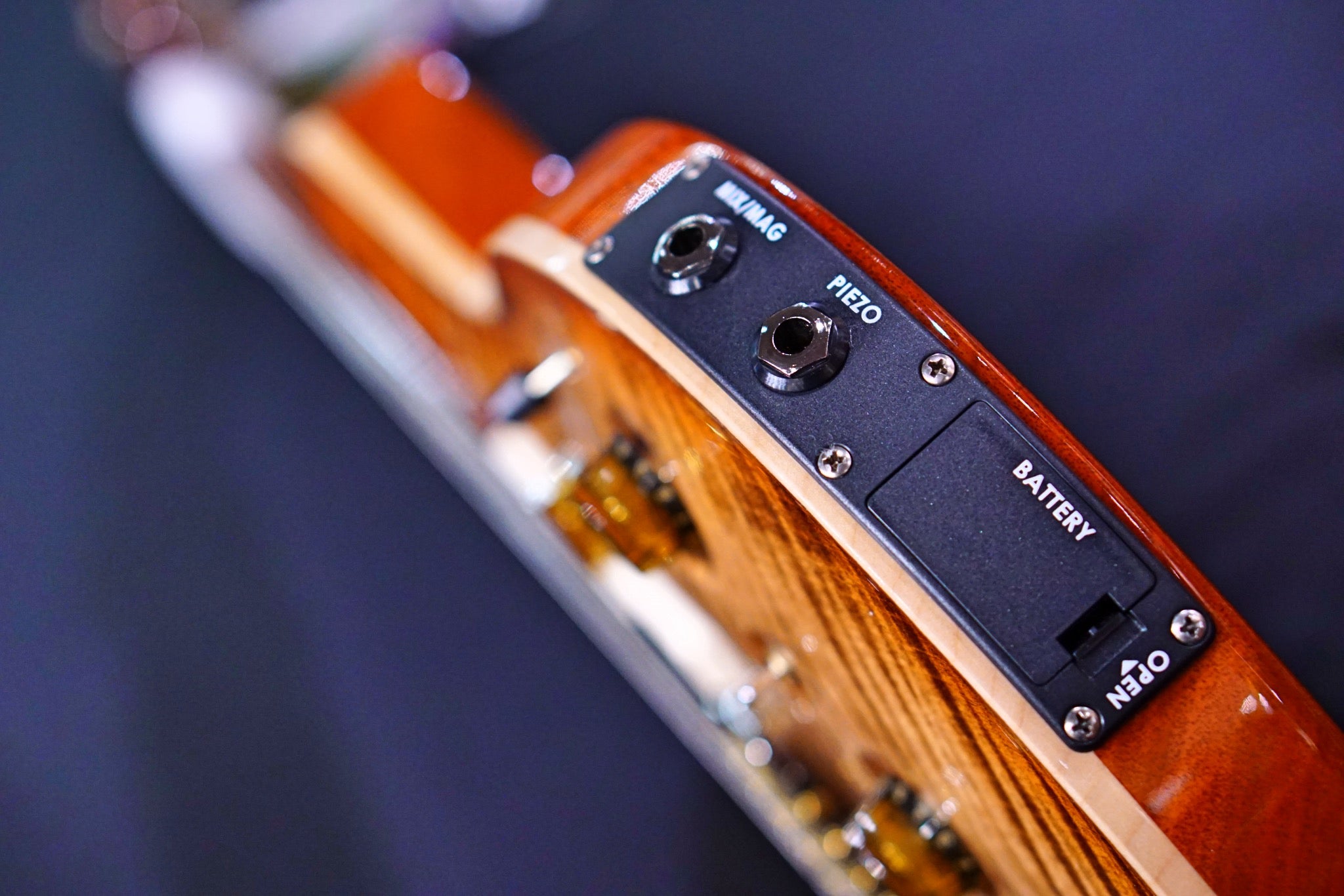 PRS Custom 24 Piezo wood library Blue Green Torrefied maple neck run 0334832 - HIENDGUITAR PRS GUITAR