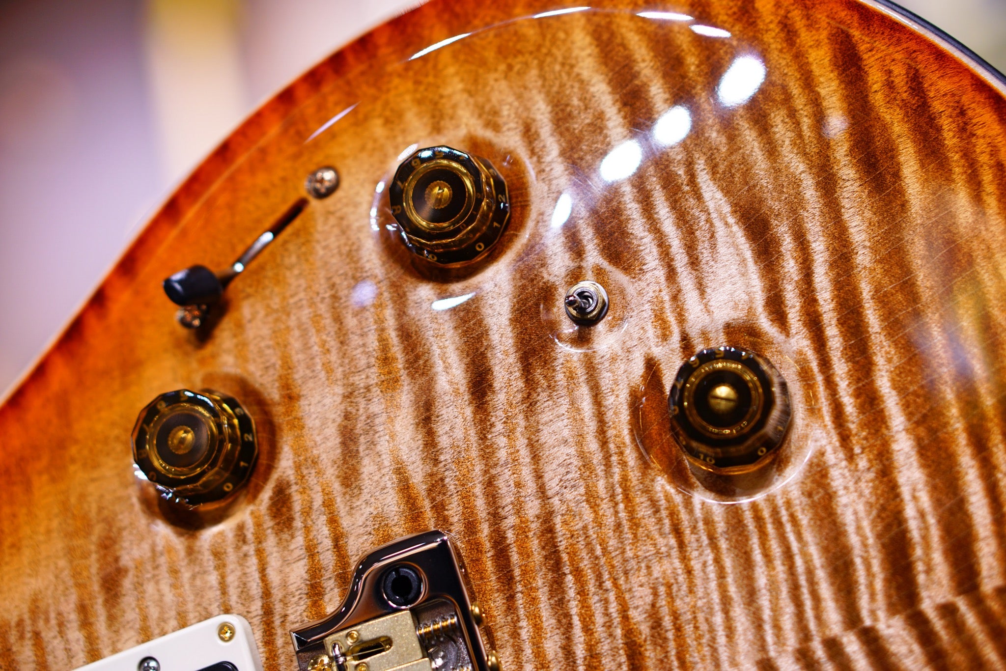 PRS Custom 24 Piezo wood library autumn sky Torrefied maple neck run 0334824 - HIENDGUITAR PRS GUITAR