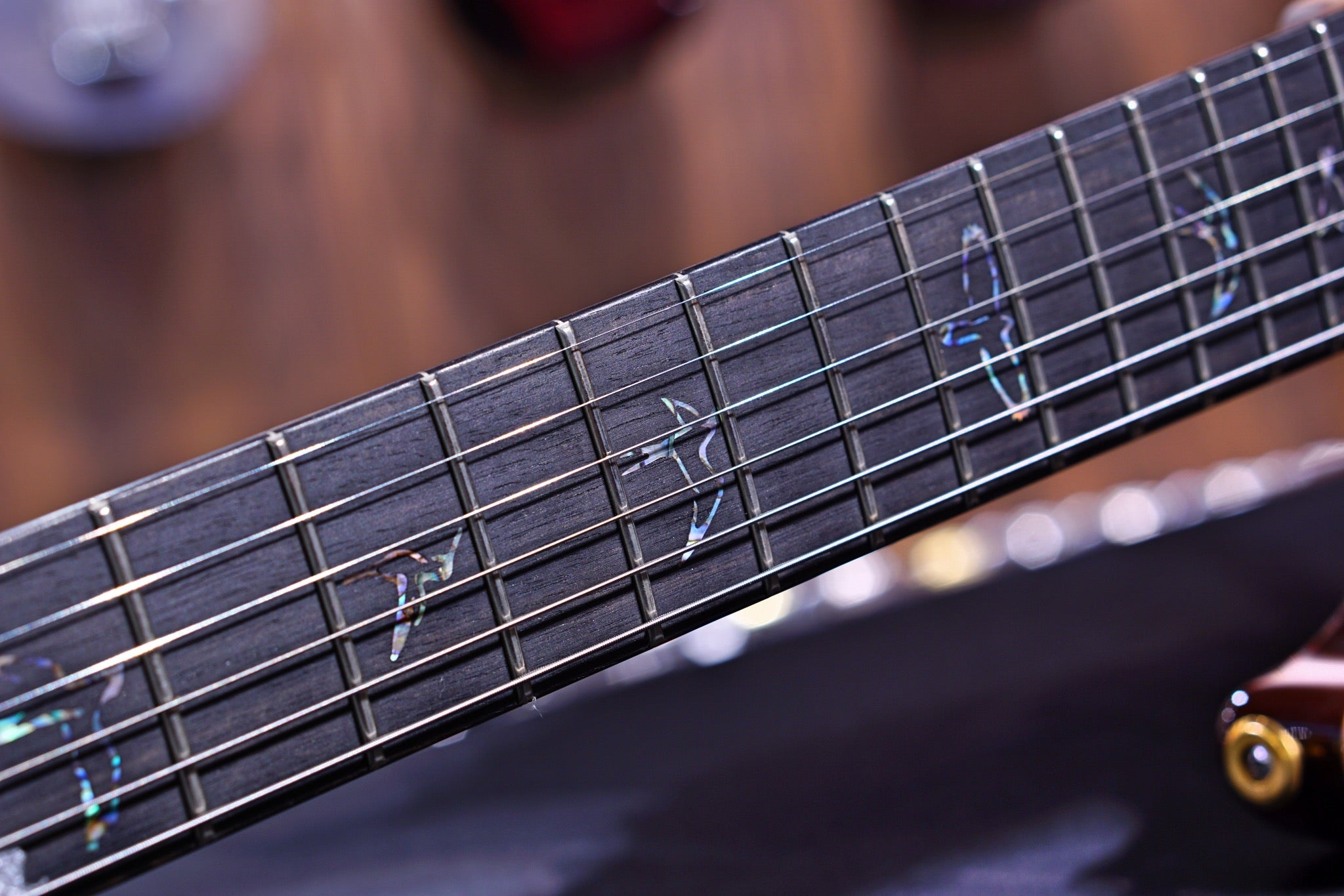 PRS Custom 24 Piezo wood library burnt almond Torrefied maple neck run 0334827 - HIENDGUITAR PRS GUITAR