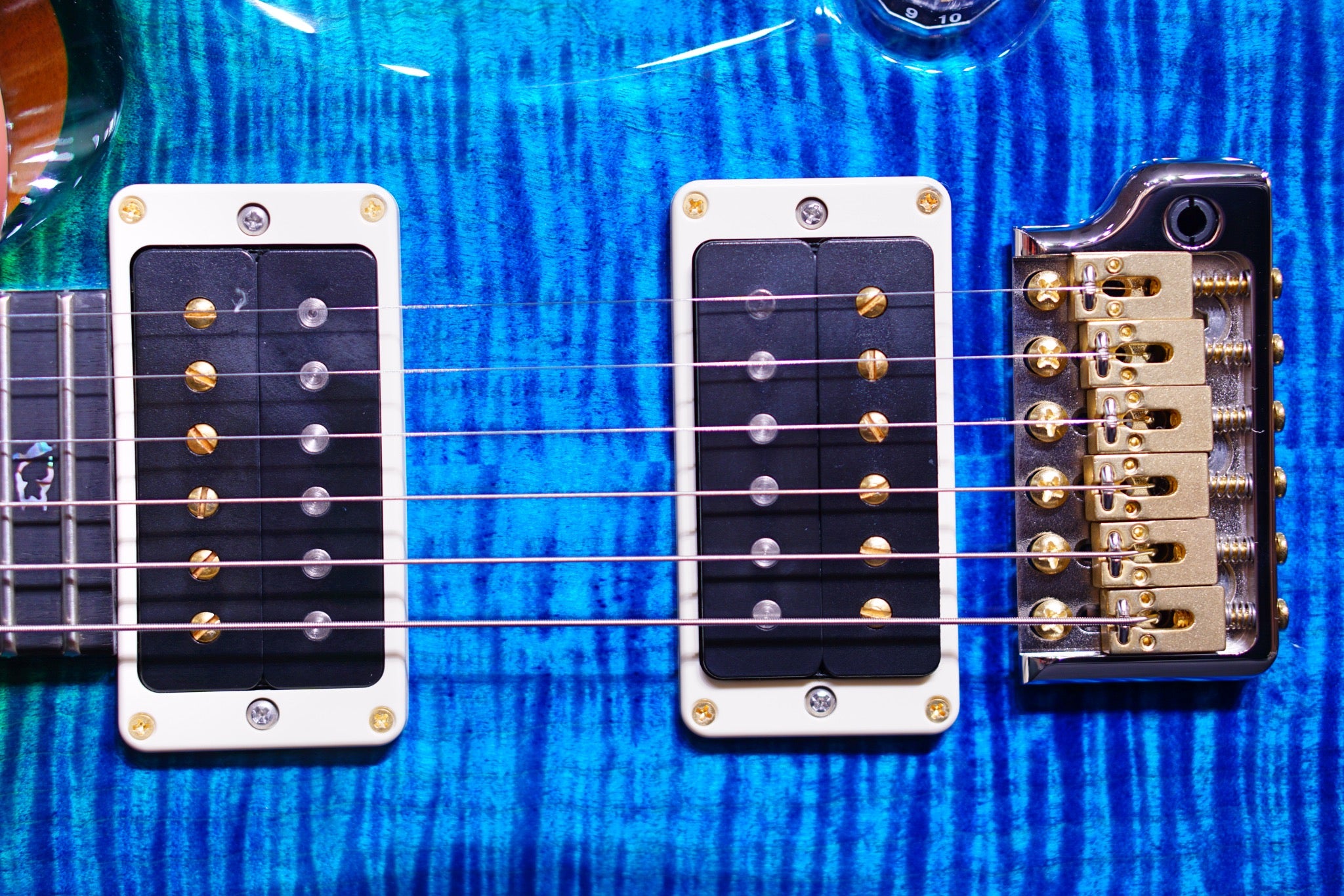PRS Custom 24 Piezo wood library matteo verde Torrefied maple neck run 0334829 - HIENDGUITAR PRS GUITAR