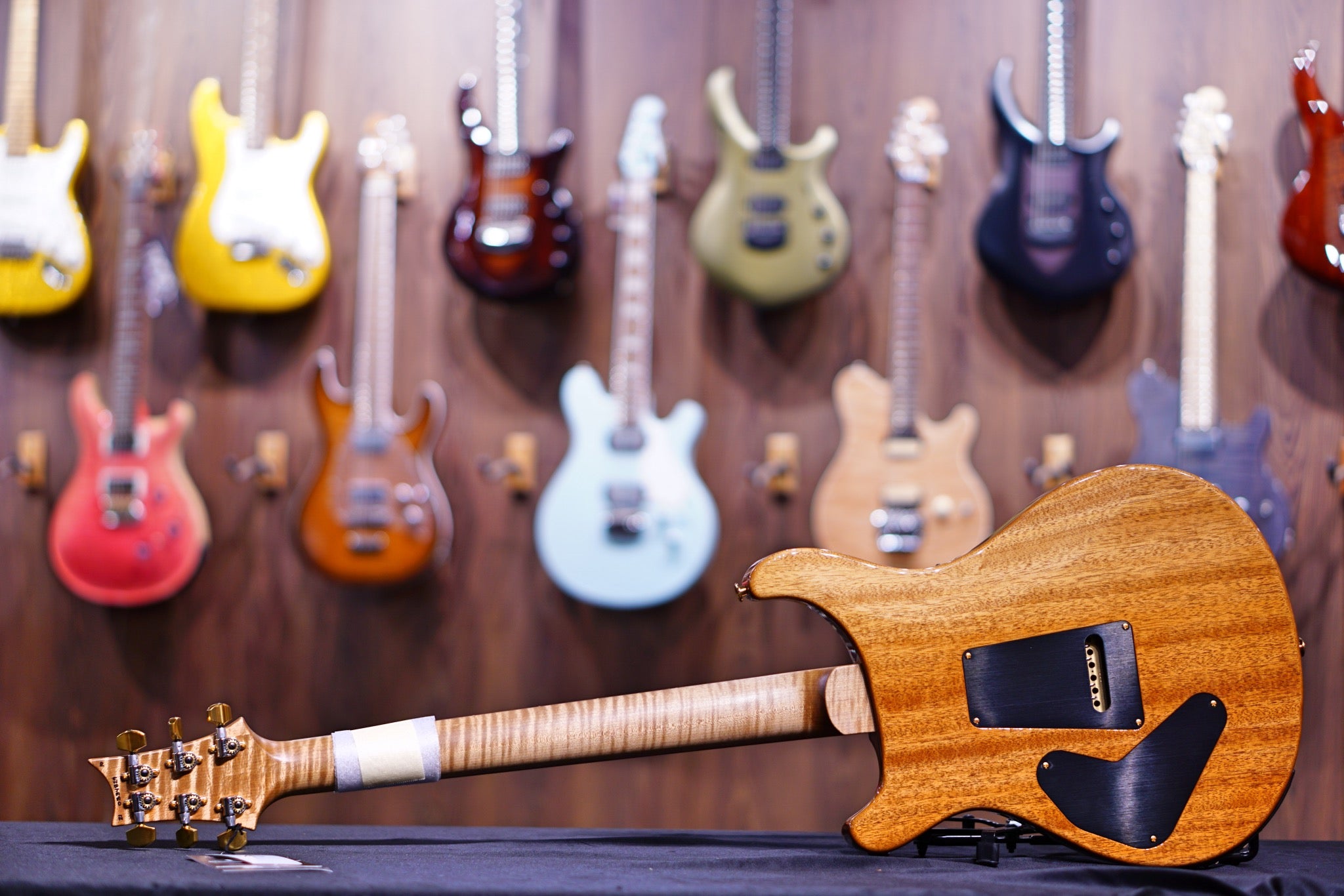 PRS Custom 24 Piezo wood library matteo verde Torrefied maple neck run 0334829 - HIENDGUITAR PRS GUITAR