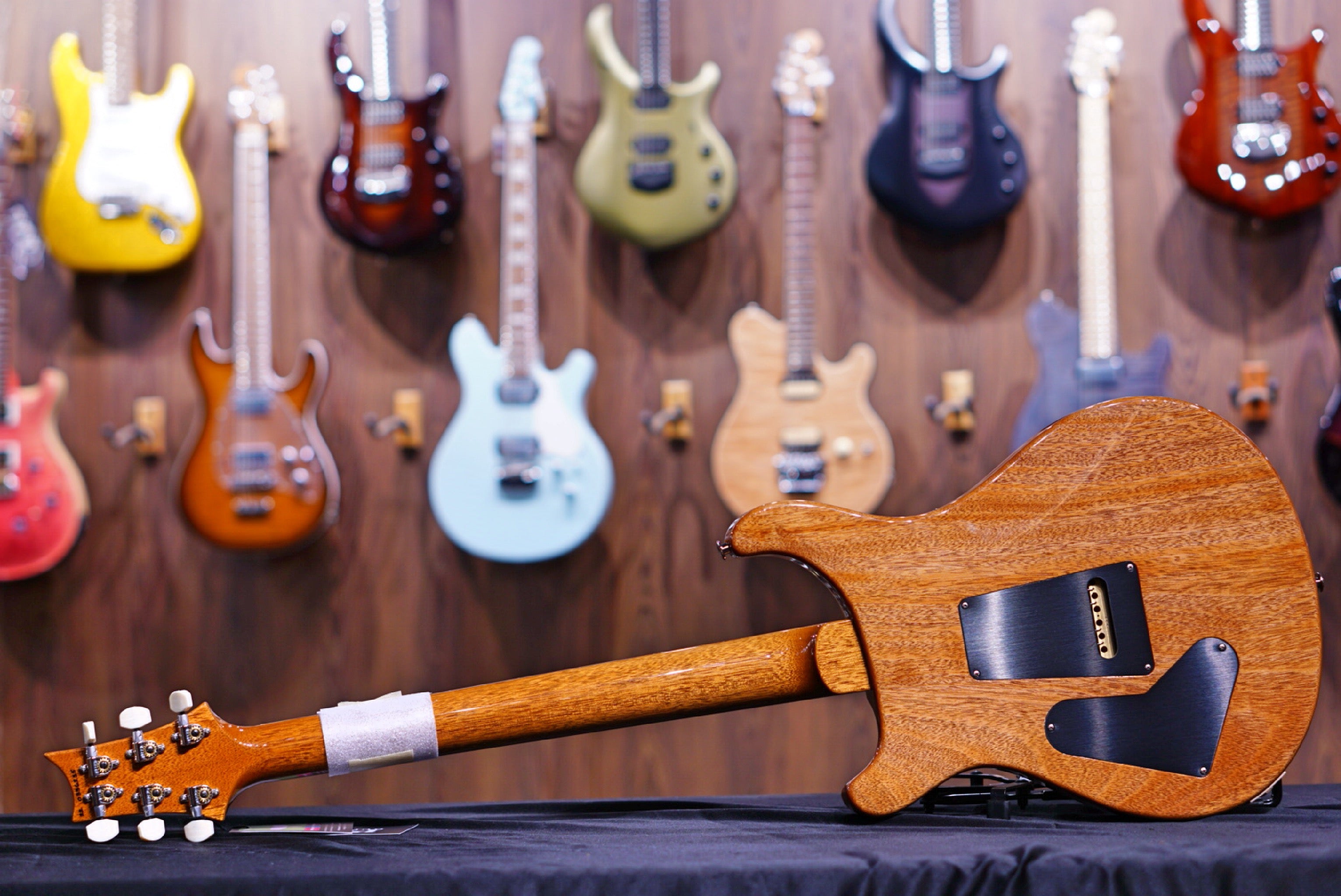 PRS 35th Anniversary Custom 24 - yellow tiger with Pattern Thin Neck 0336235 - HIENDGUITAR PRS guitar