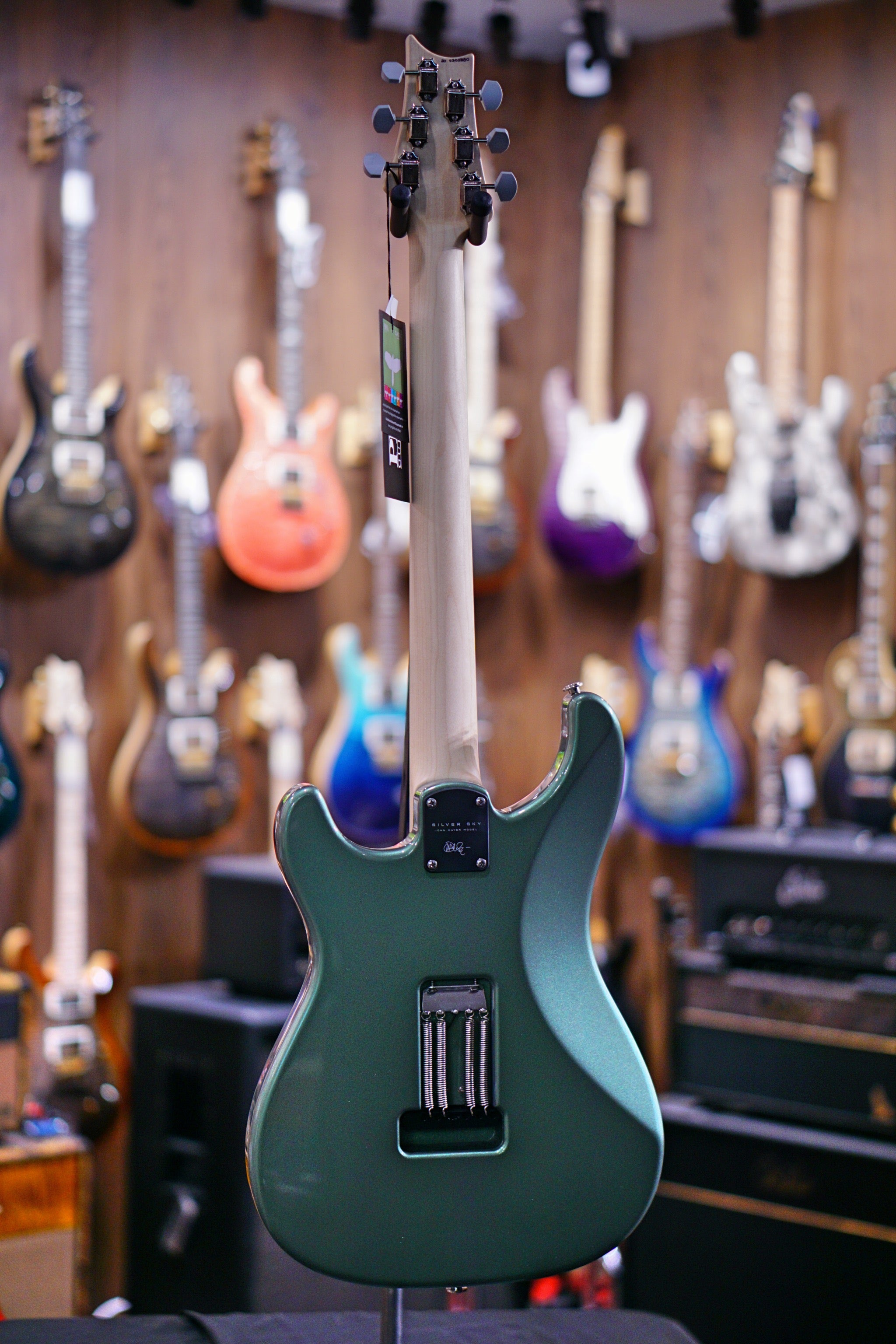 PRS Silver Sky - Orion green Maple - HIENDGUITAR PRS GUITAR