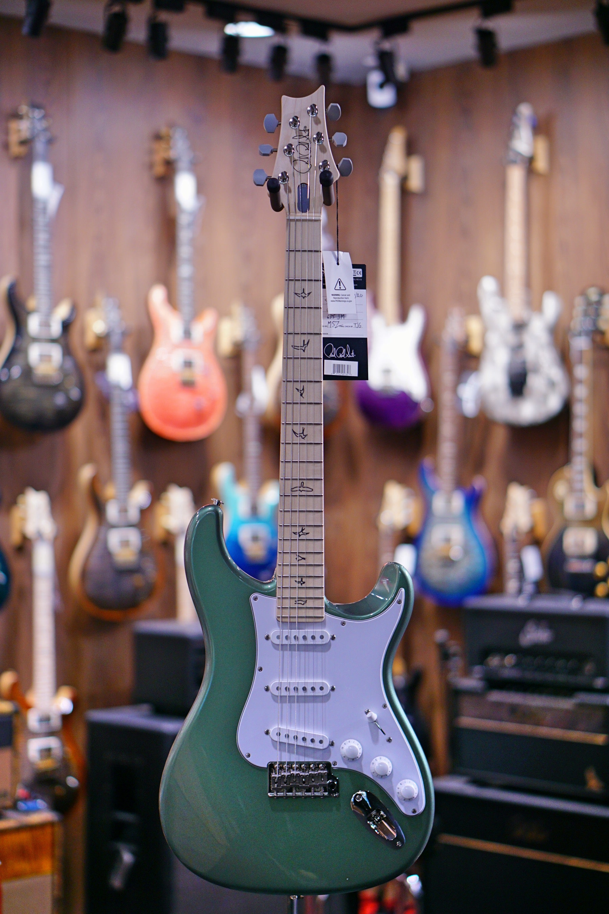 PRS Silver Sky - Orion green Maple - HIENDGUITAR PRS GUITAR