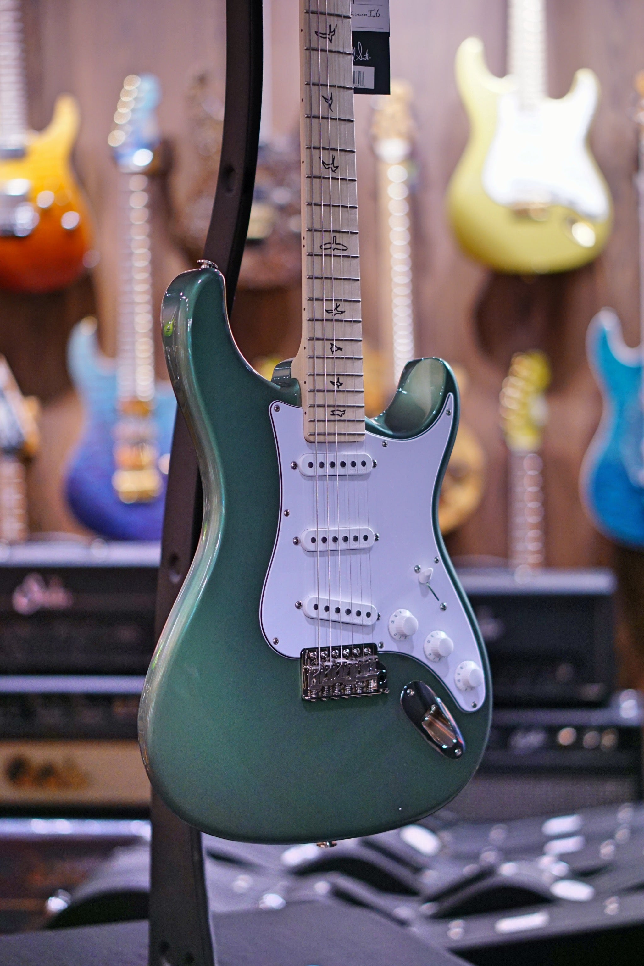 PRS Silver Sky - Orion green Maple - HIENDGUITAR PRS GUITAR