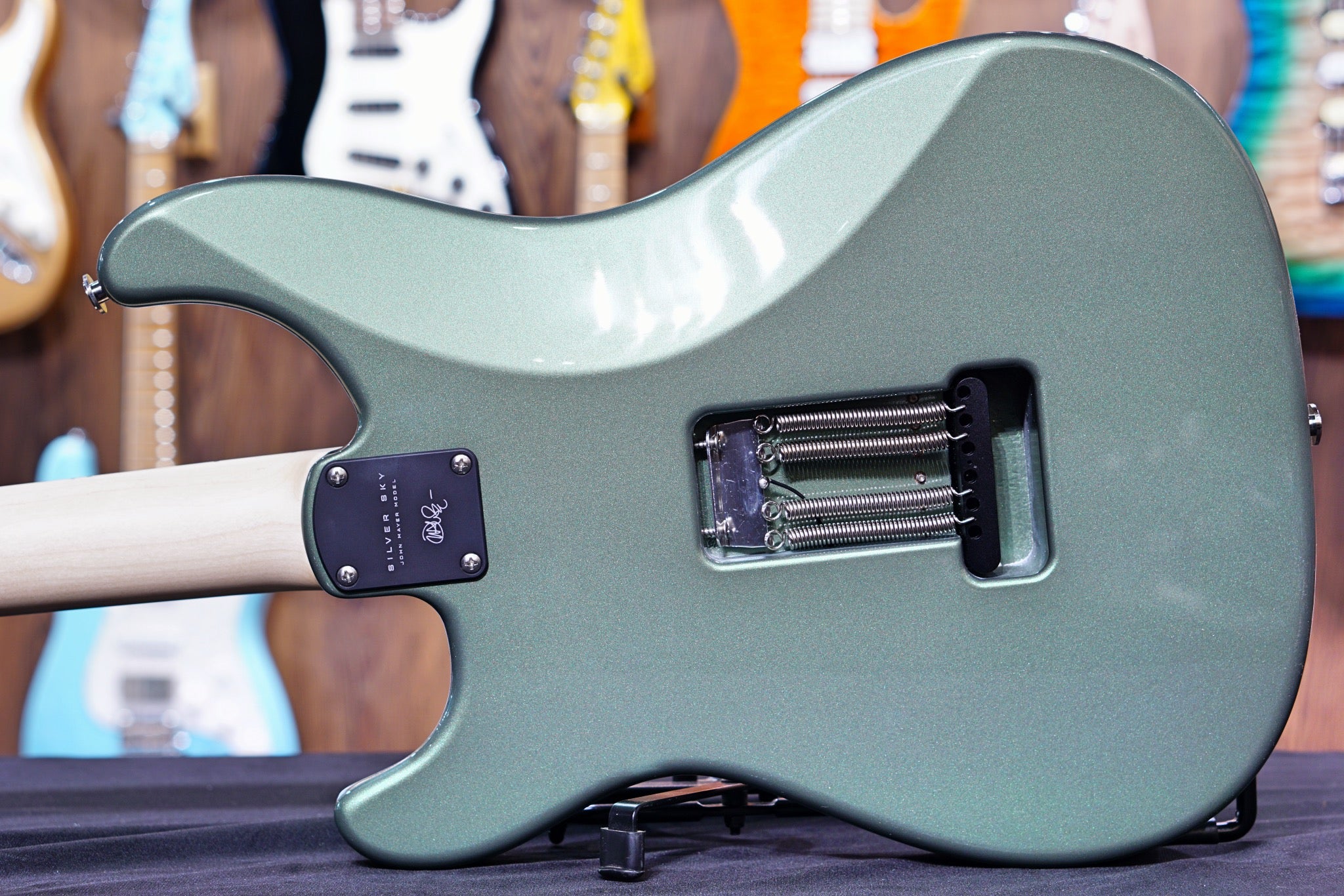 PRS Silver Sky - Orion green Maple - HIENDGUITAR PRS GUITAR