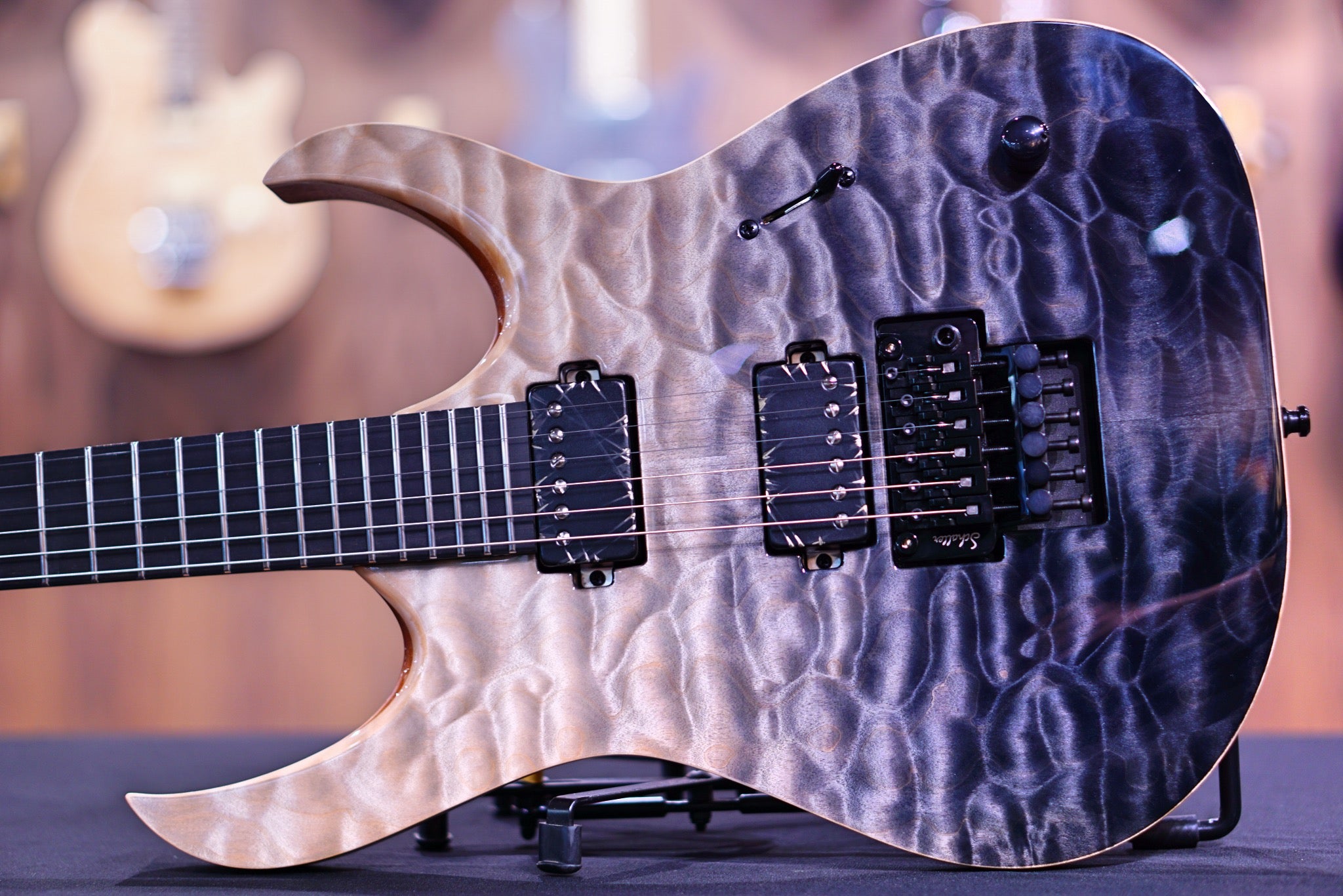 Mayones Duvell Elite Pro 6 5A Quilt Custom color DF2201800 - HIENDGUITAR Mayones GUITAR