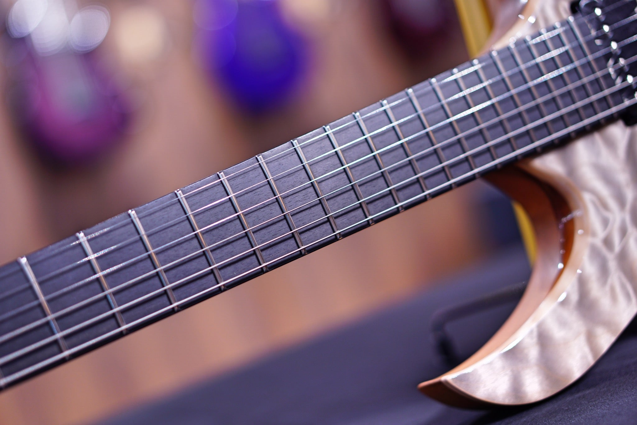 Mayones Duvell Elite Pro 6 5A Quilt Custom color DF2201800 - HIENDGUITAR Mayones GUITAR