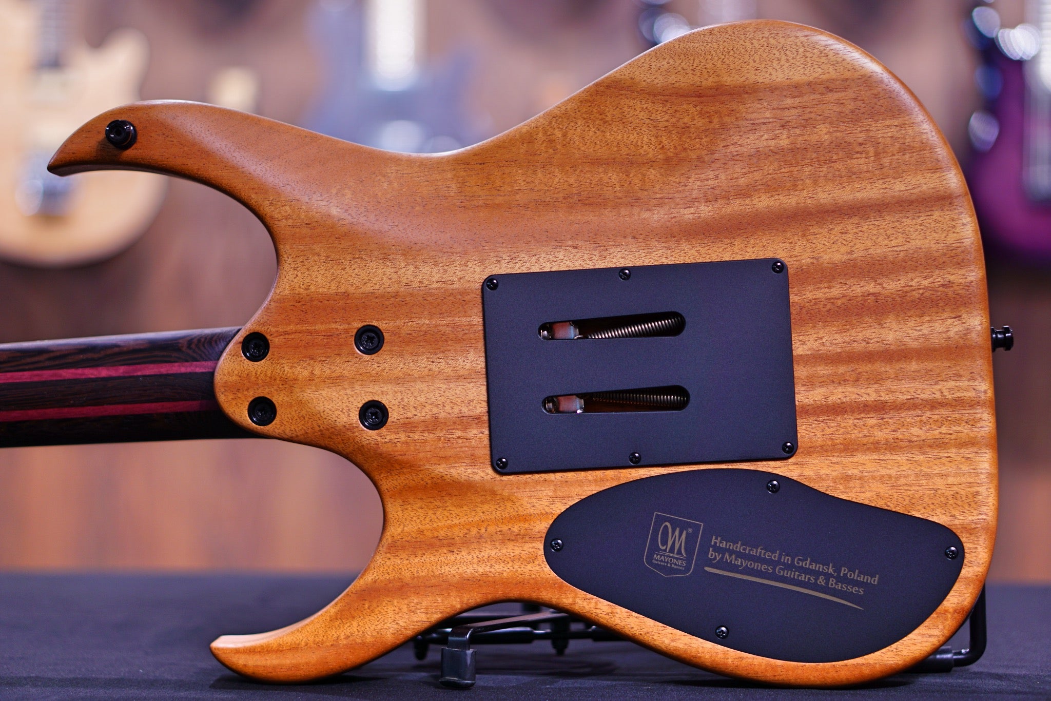 Mayones Duvell Elite Pro 6 5A Quilt Custom color DF2201800 - HIENDGUITAR Mayones GUITAR