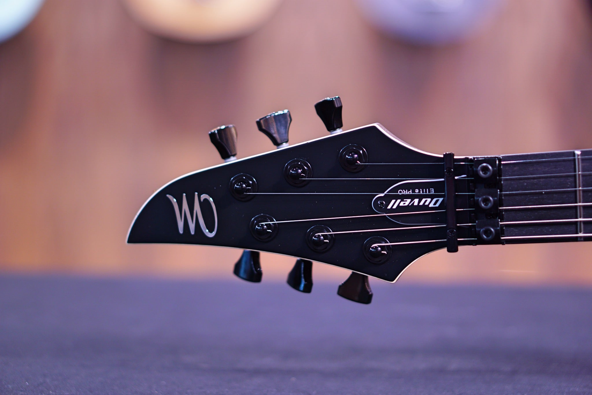 Mayones Duvell Elite Pro 6 5A Flame Black feather DF2201801 - HIENDGUITAR Mayones GUITAR