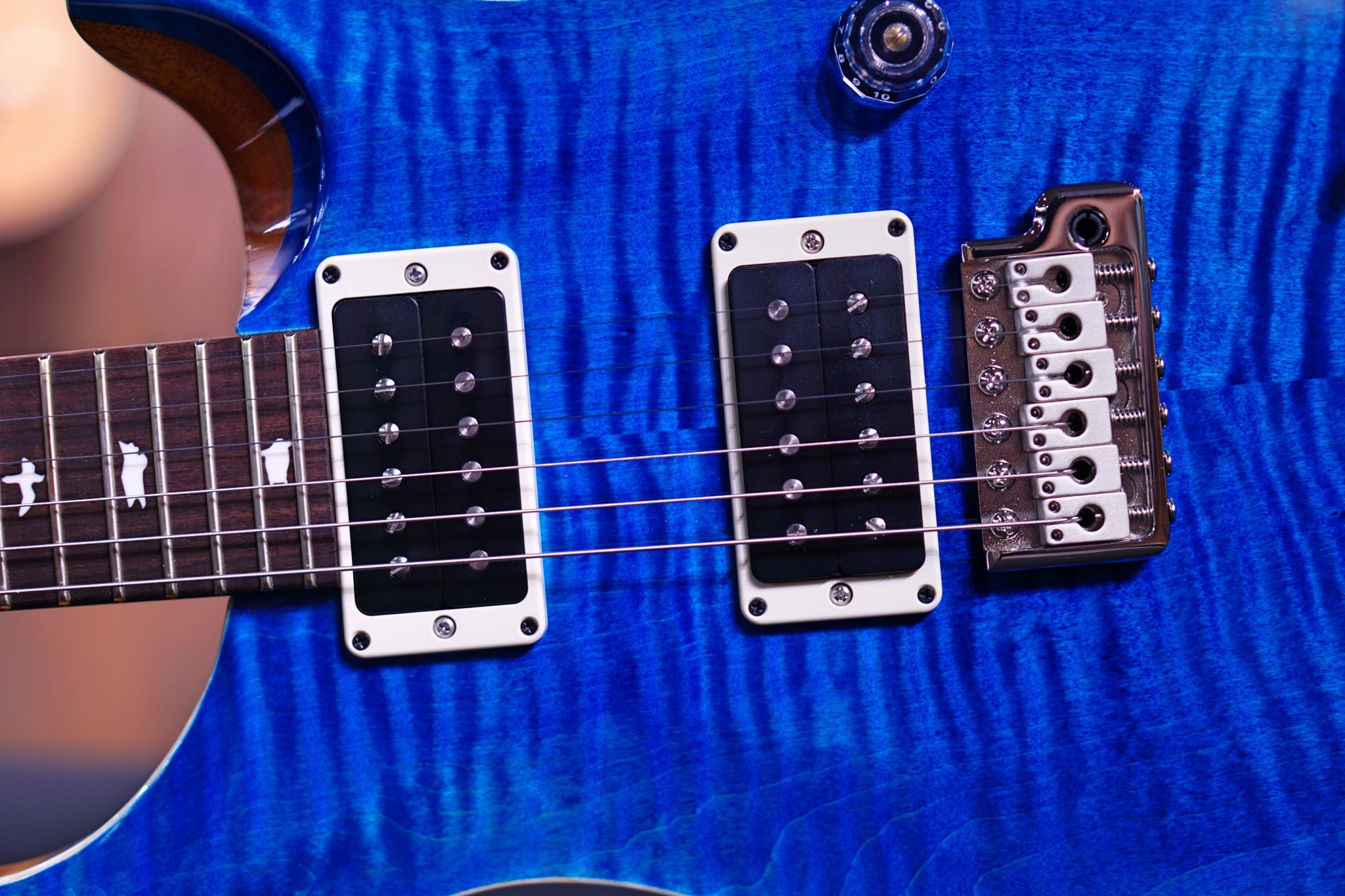 PRS CE24 blue matteo 0335369 - HIENDGUITAR PRS GUITAR