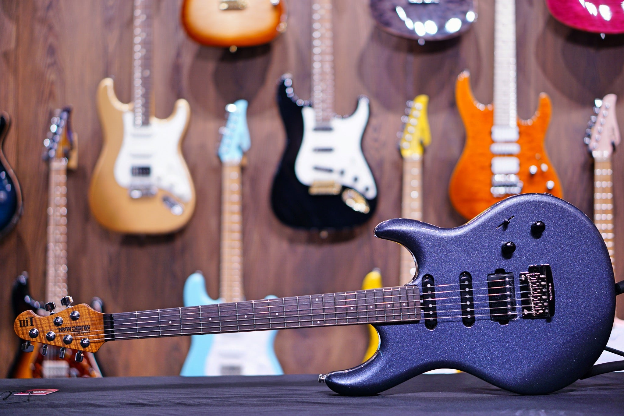 Ernie Ball Music Man Luke III HSS - Bodhi Blue G96652 - HIENDGUITAR Musicman GUITAR