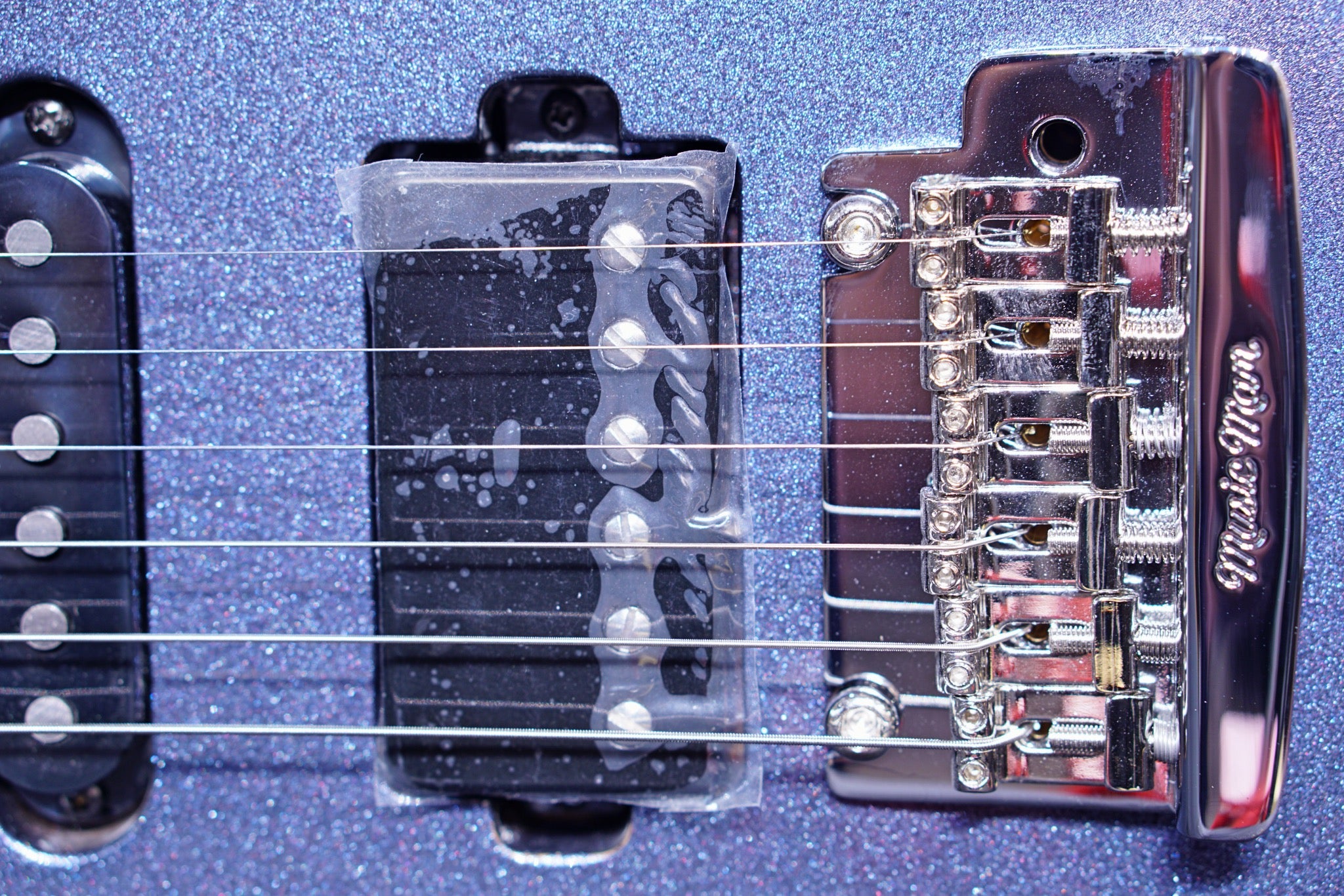 Ernie Ball Music Man Luke III HSS - Bodhi Blue G96652 - HIENDGUITAR Musicman GUITAR