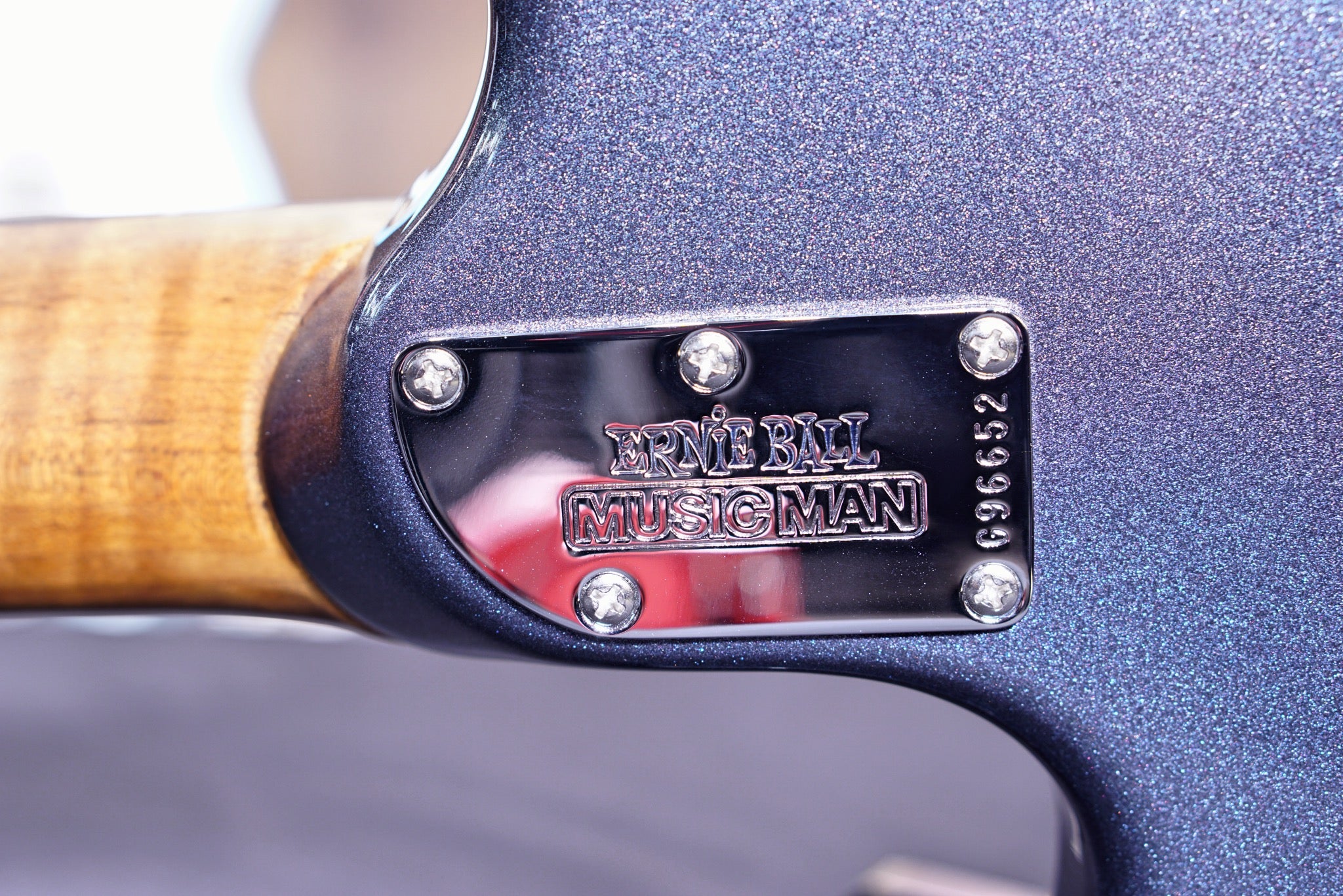 Ernie Ball Music Man Luke III HSS - Bodhi Blue G96652 - HIENDGUITAR Musicman GUITAR