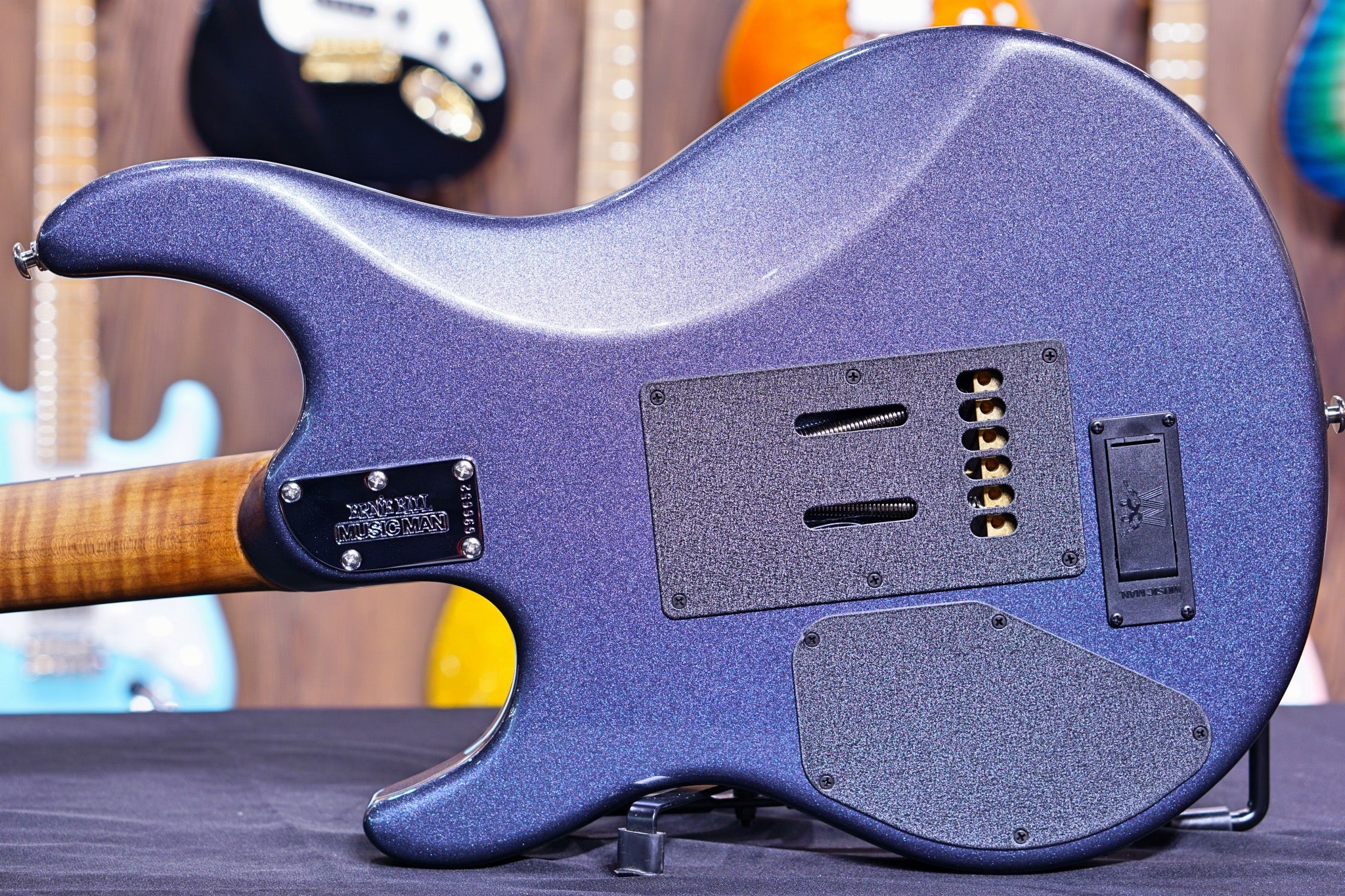 Ernie Ball Music Man Luke III HSS - Bodhi Blue G96652 - HIENDGUITAR Musicman GUITAR