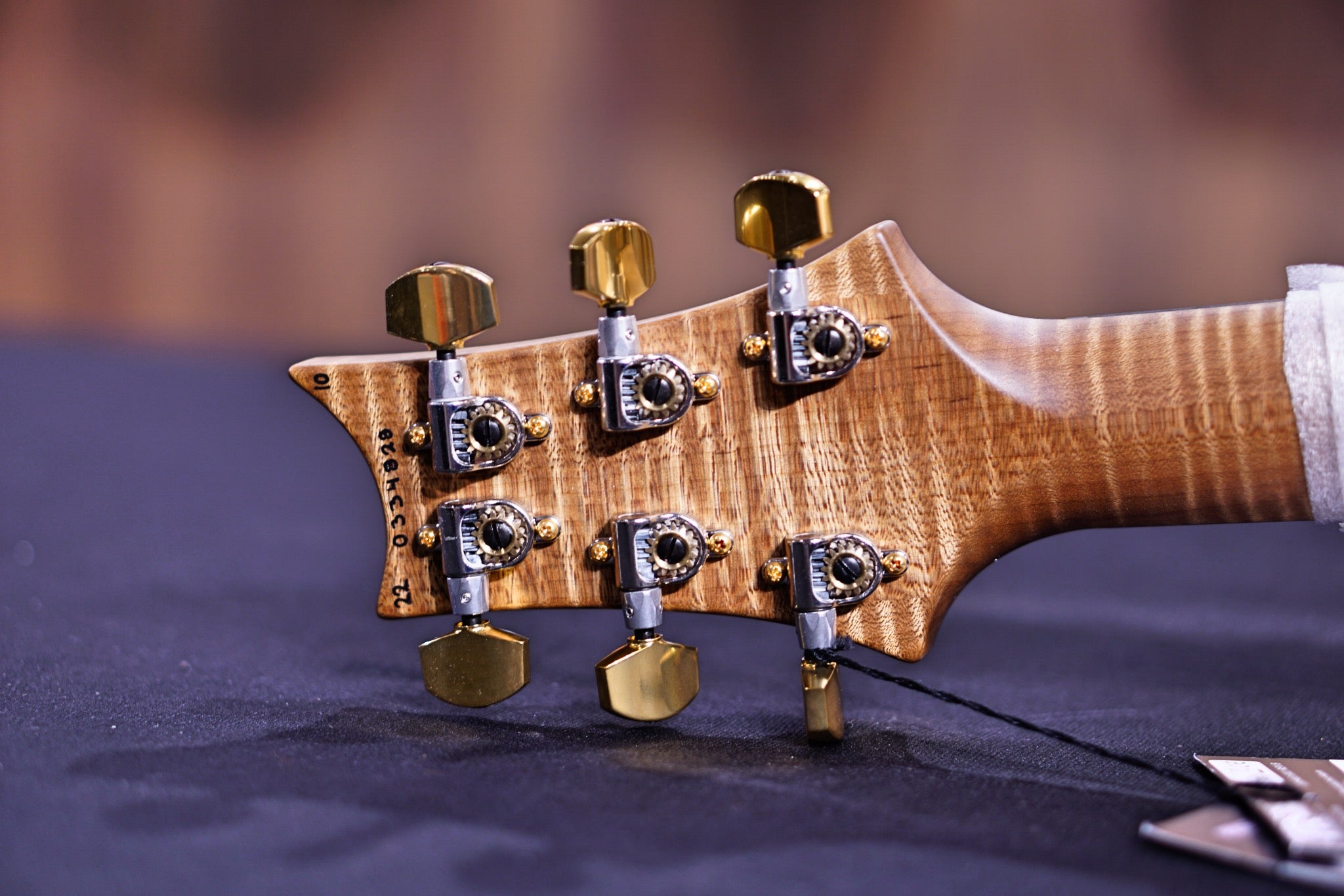 PRS Custom 24 Piezo wood library matteo verde Torrefied maple neck run 0334828 - HIENDGUITAR PRS GUITAR