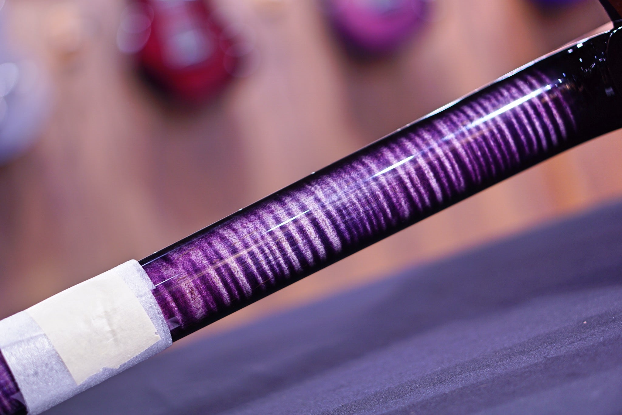 PRS Custom 24 Floyd wood library Custom color stained flame neck run 0336244 - HIENDGUITAR PRS GUITAR