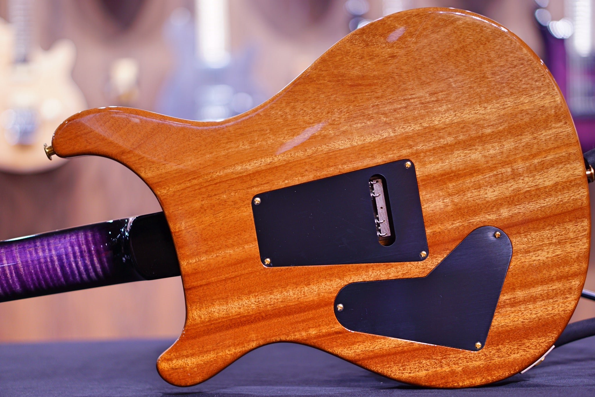 PRS Custom 24 Floyd wood library Custom color stained flame neck run 0336244 - HIENDGUITAR PRS GUITAR