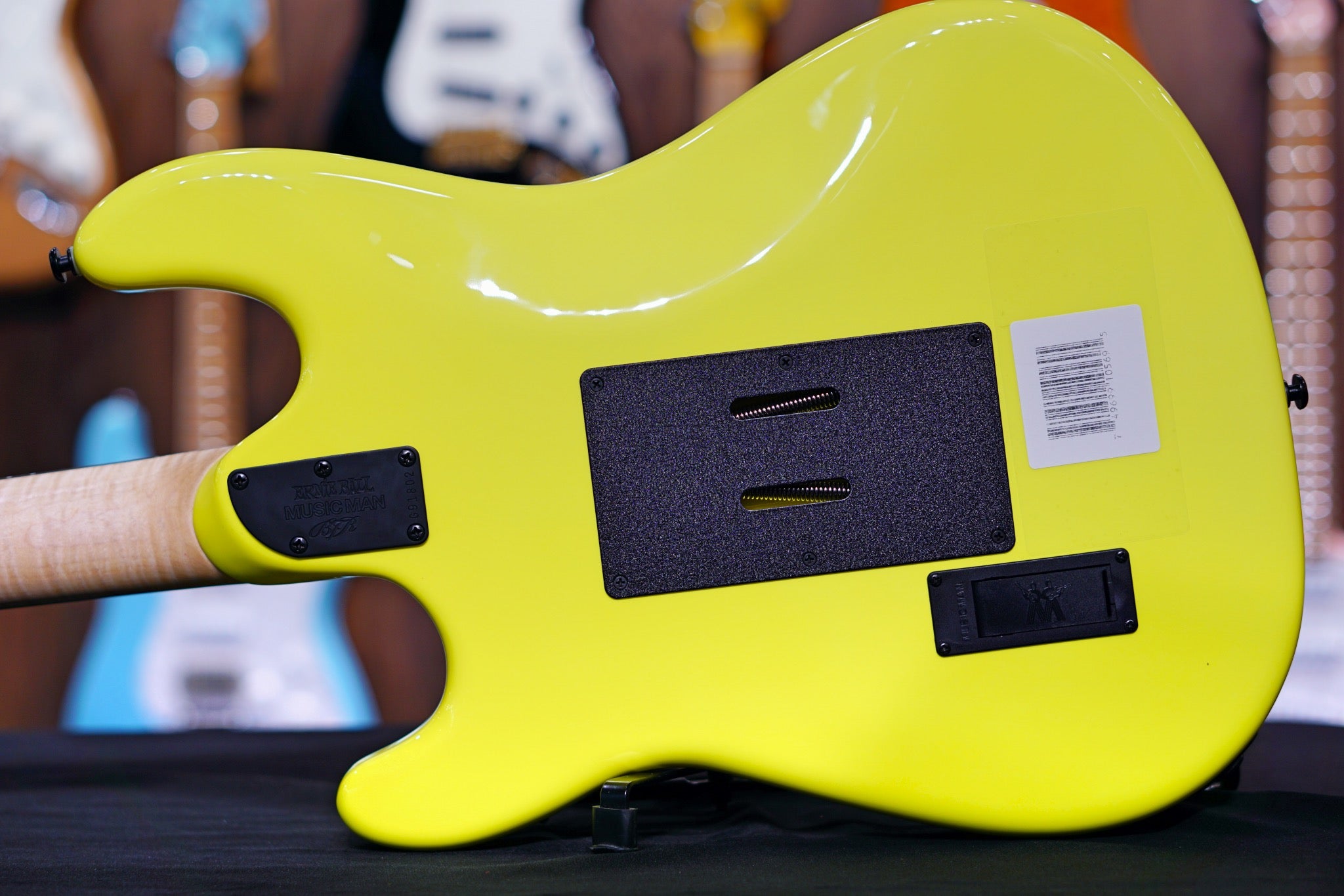 Ernie Ball Music Man BFR Cutlass HSS - Lemon G91802 - HIENDGUITAR Musicman GUITAR