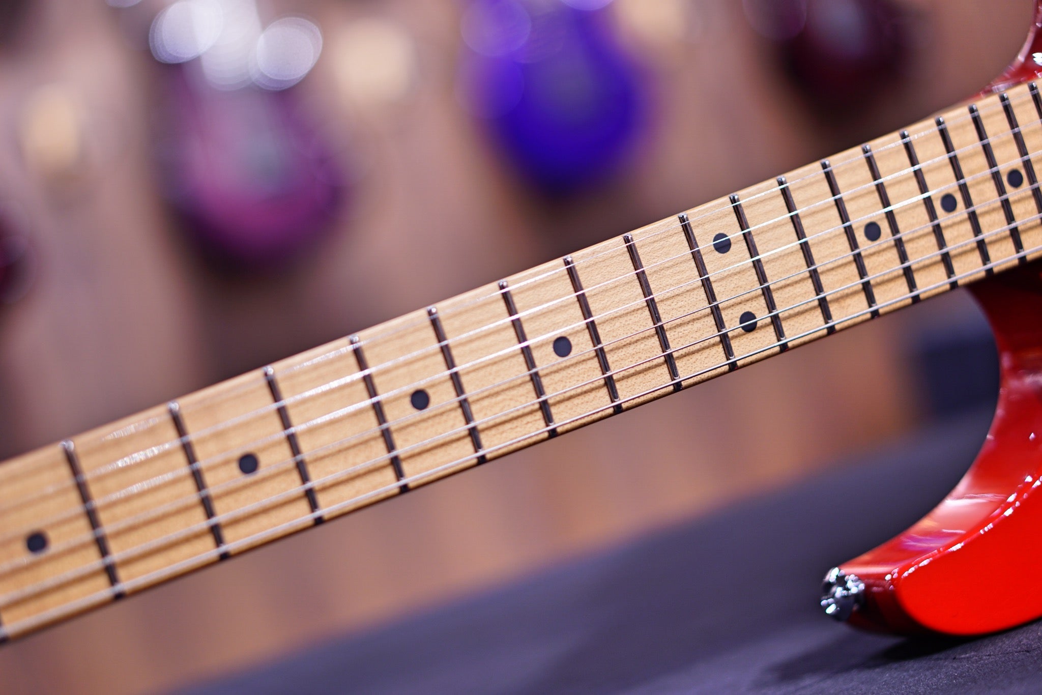 Suhr Modern antique dakota red Hiend spec 67456 - HIENDGUITAR SUHR GUITAR