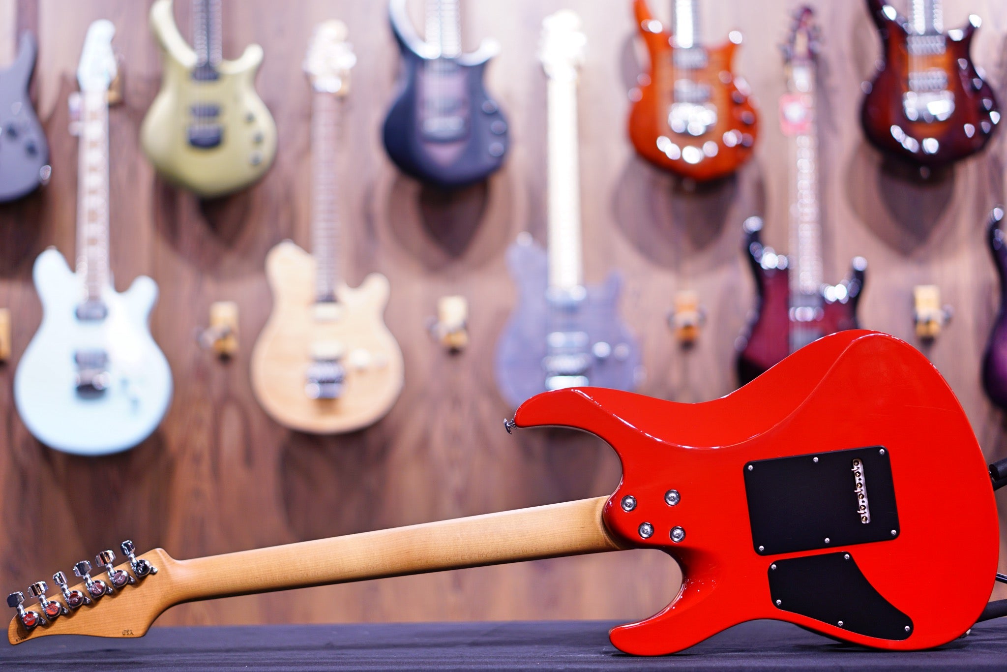 Suhr Modern antique dakota red Hiend spec 67456 - HIENDGUITAR SUHR GUITAR