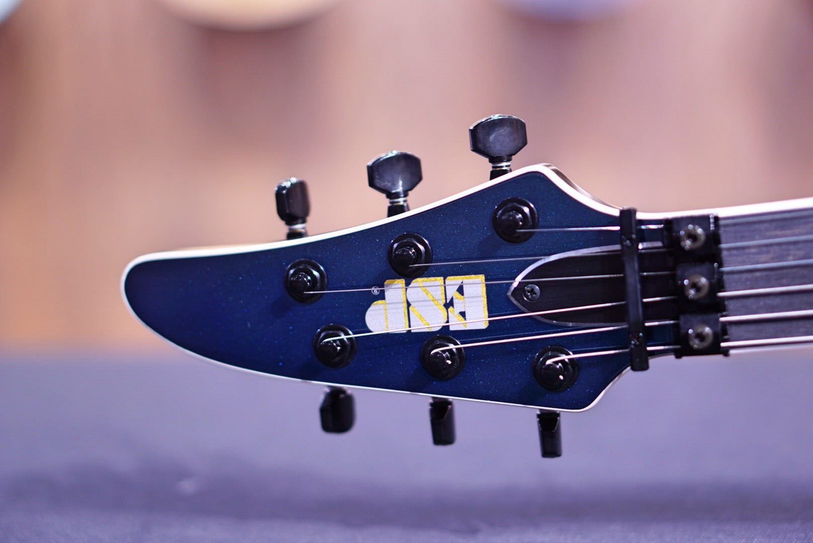 ESP Original Horizon III Maziora Cyan/Purple E0401212 - HIENDGUITAR esp GUITAR