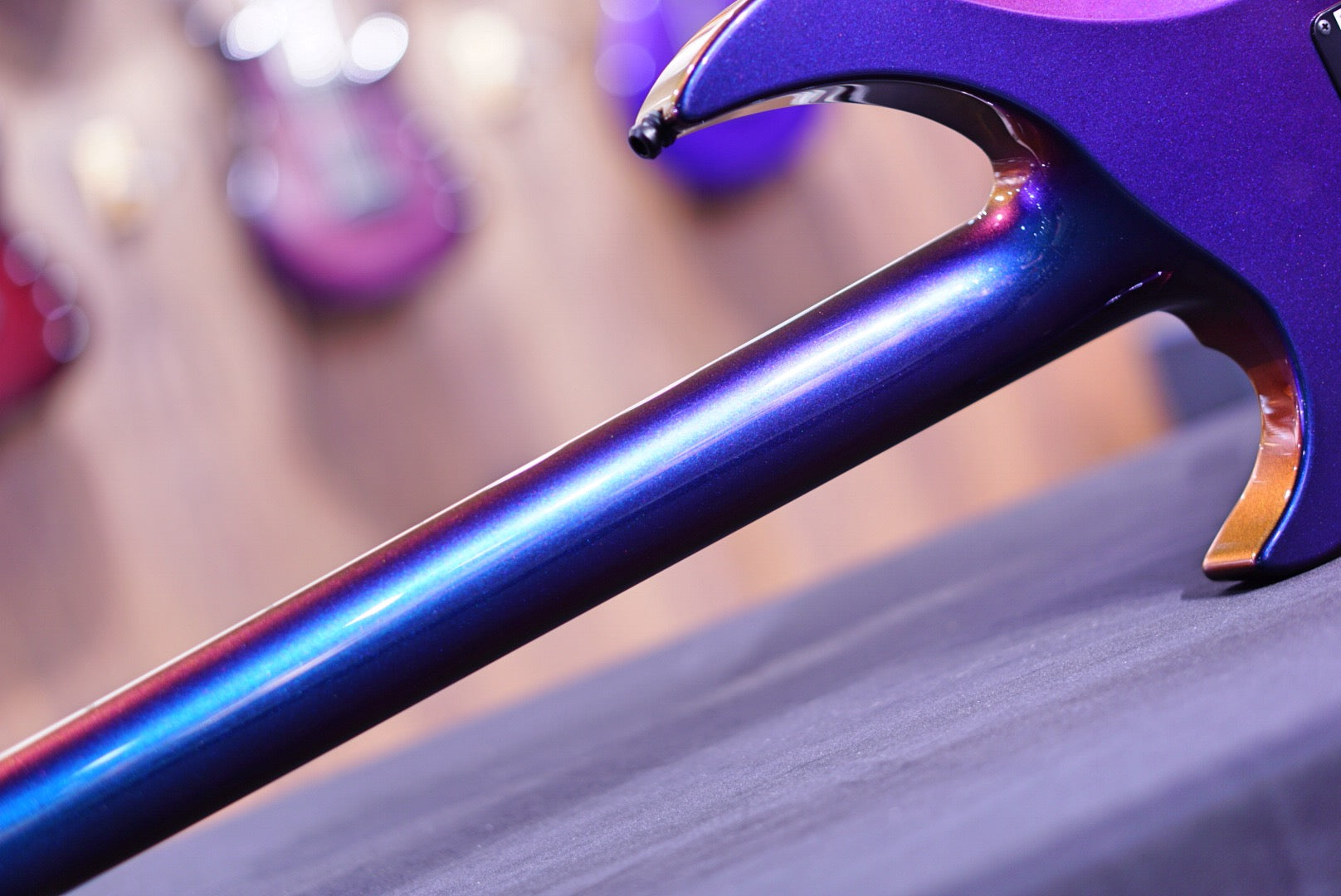 ESP Original Horizon III Maziora Cyan/Purple E0401212 - HIENDGUITAR esp GUITAR