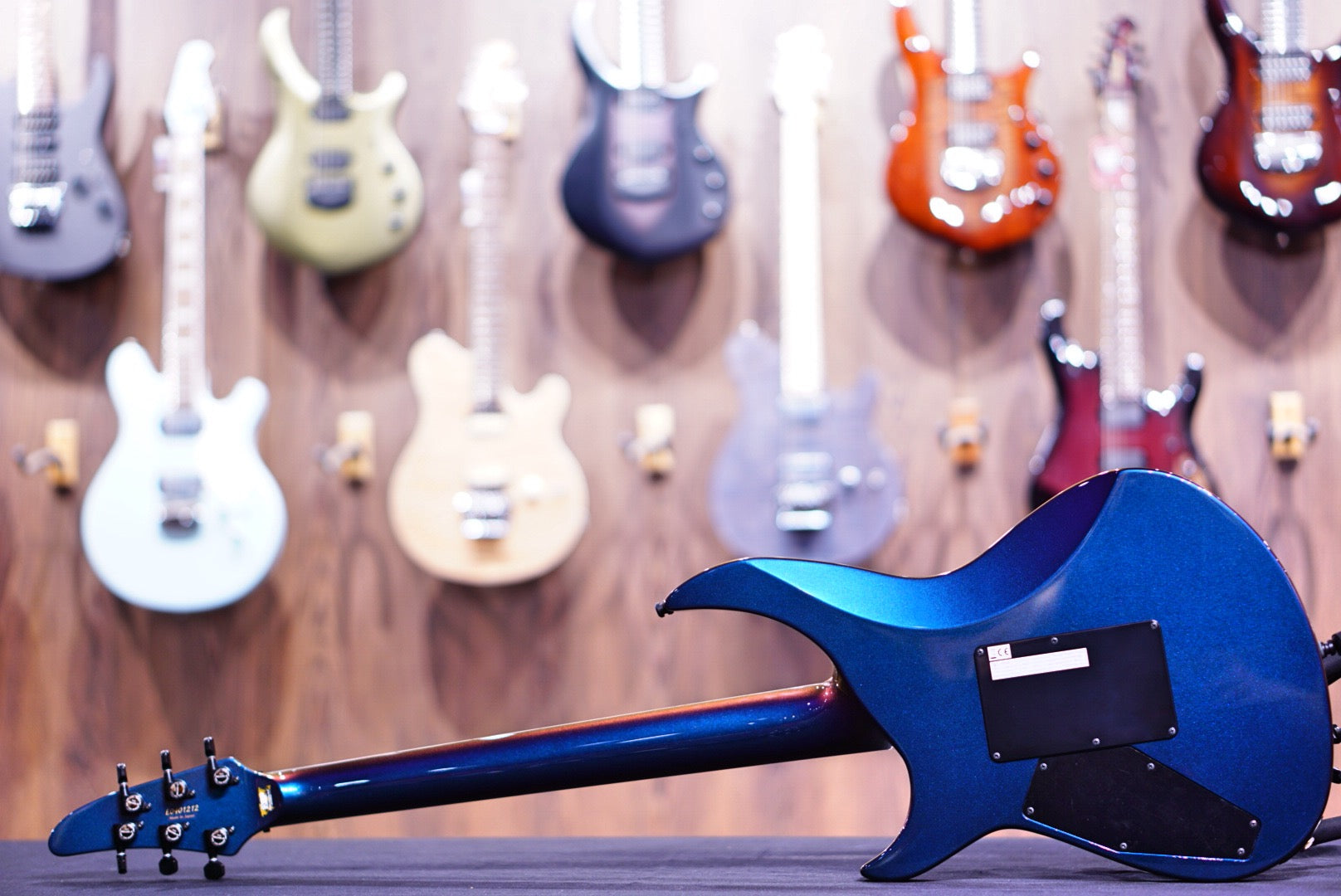 ESP Original Horizon III Maziora Cyan/Purple E0401212 - HIENDGUITAR esp GUITAR