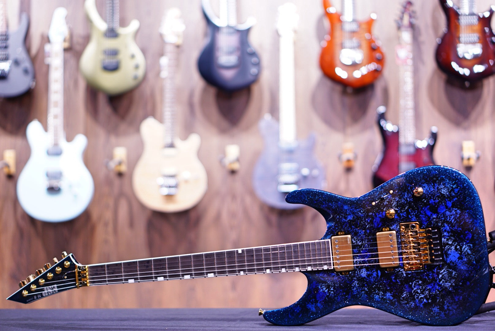 ESP ORIGINAL M-II CTM TANZANITE E4380212 - HIENDGUITAR ESP GUITAR