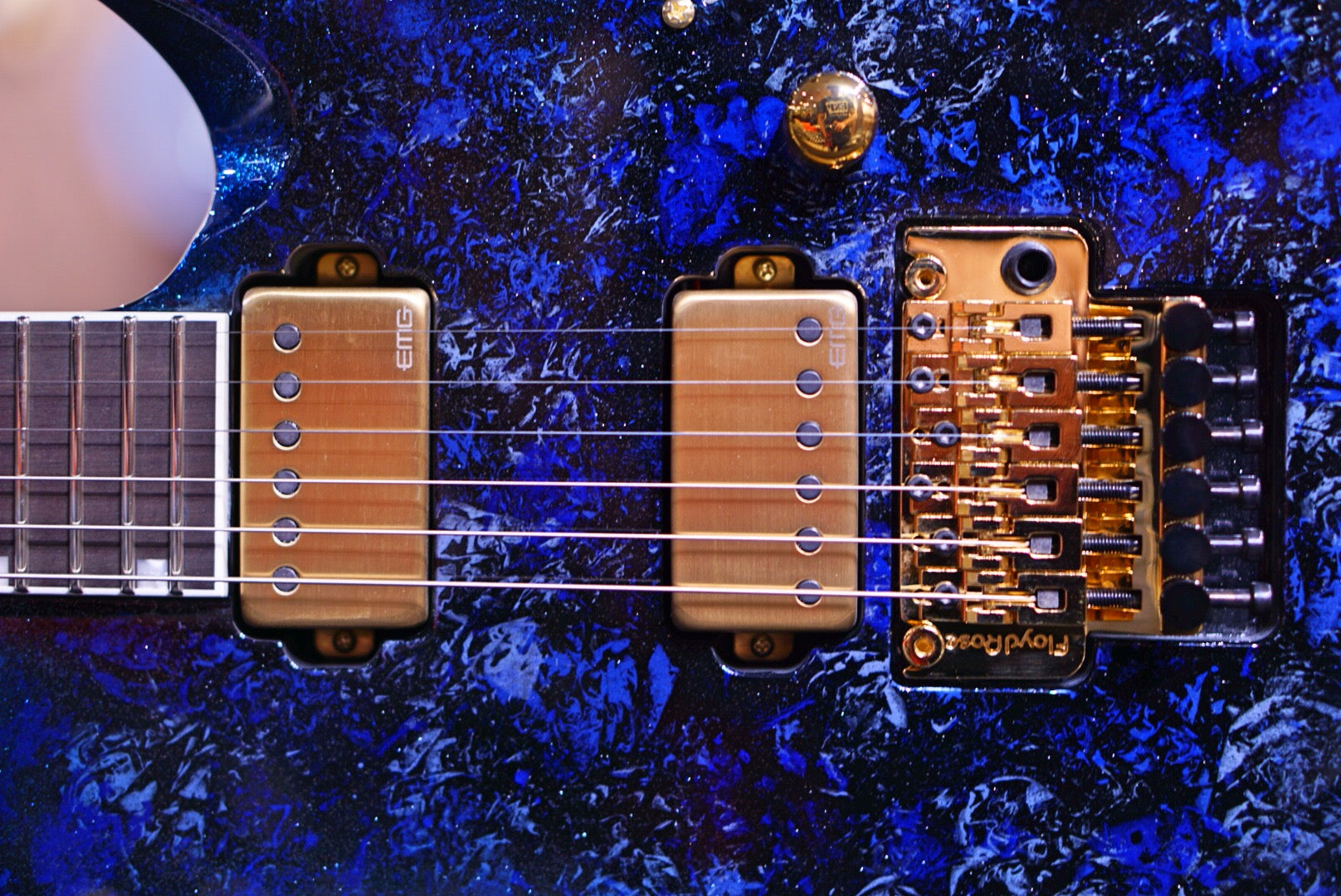 ESP ORIGINAL M-II CTM TANZANITE E4380212 - HIENDGUITAR ESP GUITAR