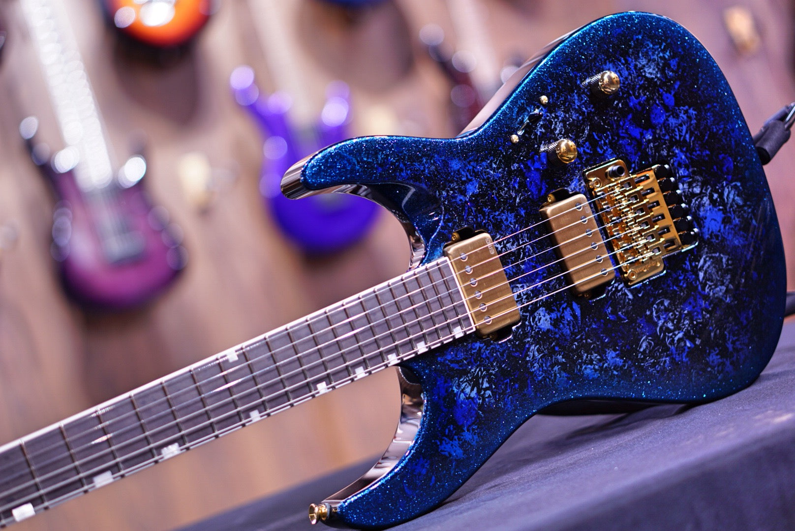 ESP ORIGINAL M-II CTM TANZANITE E4380212 - HIENDGUITAR ESP GUITAR