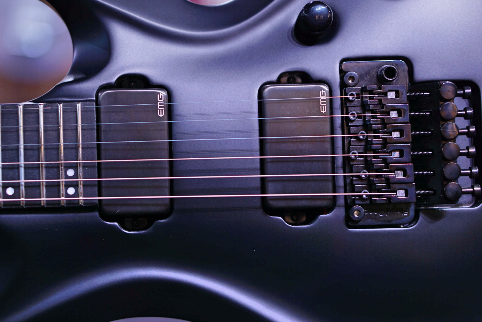 ESP E-II E FRX BLACK SATIN ES6304203 - HIENDGUITAR E-II GUITAR