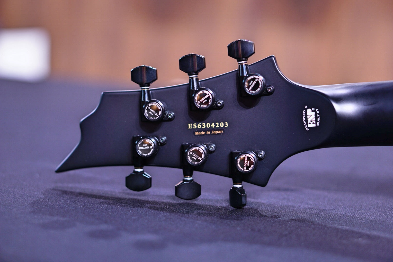 ESP E-II E FRX BLACK SATIN ES6304203 - HIENDGUITAR E-II GUITAR