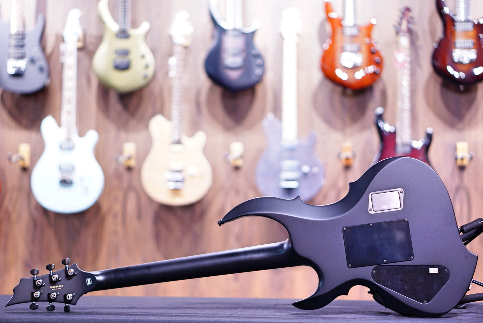 ESP E-II E FRX BLACK SATIN ES6304203 - HIENDGUITAR E-II GUITAR