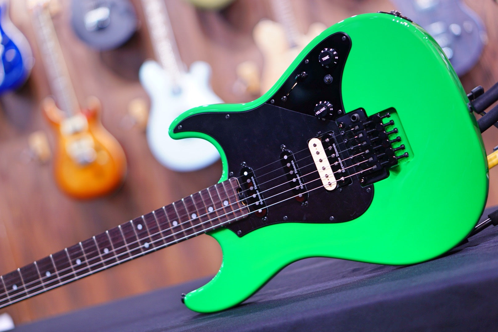 ESP Original SNAPPER FR Neon green E9380212 - HIENDGUITAR esp GUITAR
