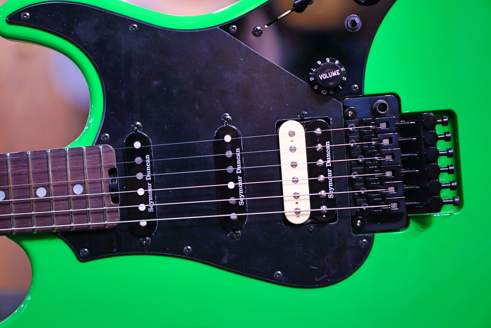 ESP Original SNAPPER FR Neon green E9380212 - HIENDGUITAR esp GUITAR