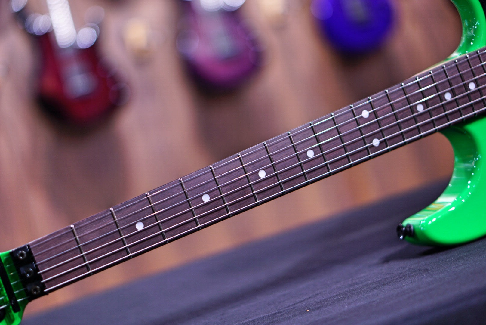 ESP Original SNAPPER FR Neon green E9380212 - HIENDGUITAR esp GUITAR