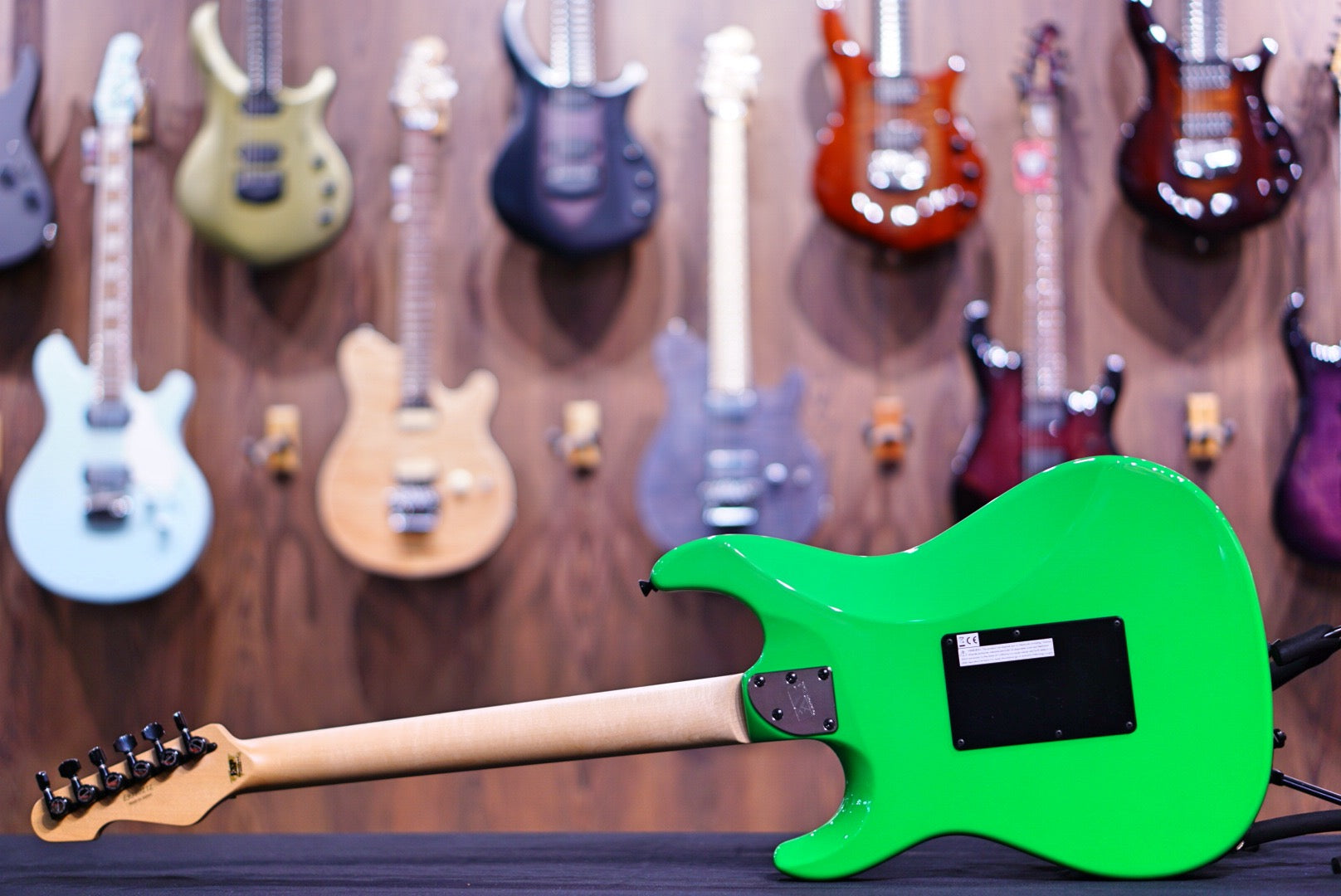 ESP Original SNAPPER FR Neon green E9380212 - HIENDGUITAR esp GUITAR