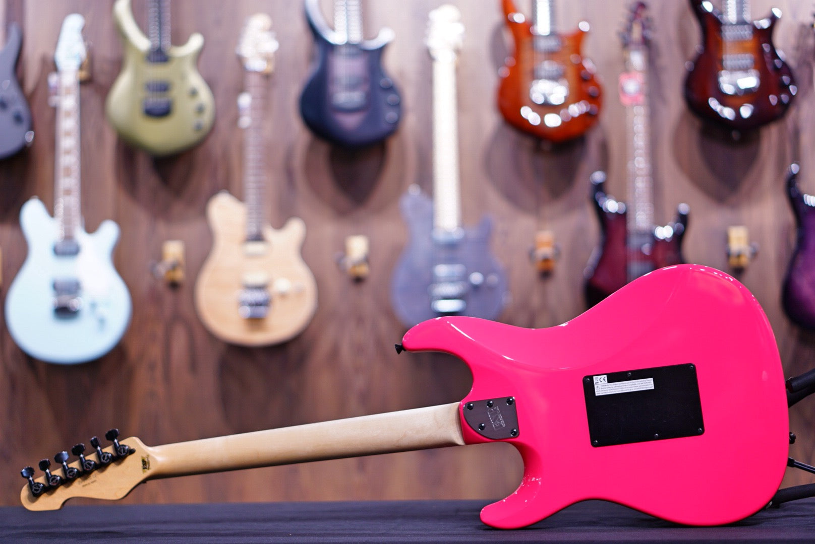 ESP Original SNAPPER FR Neon pink E0490212 - HIENDGUITAR esp GUITAR