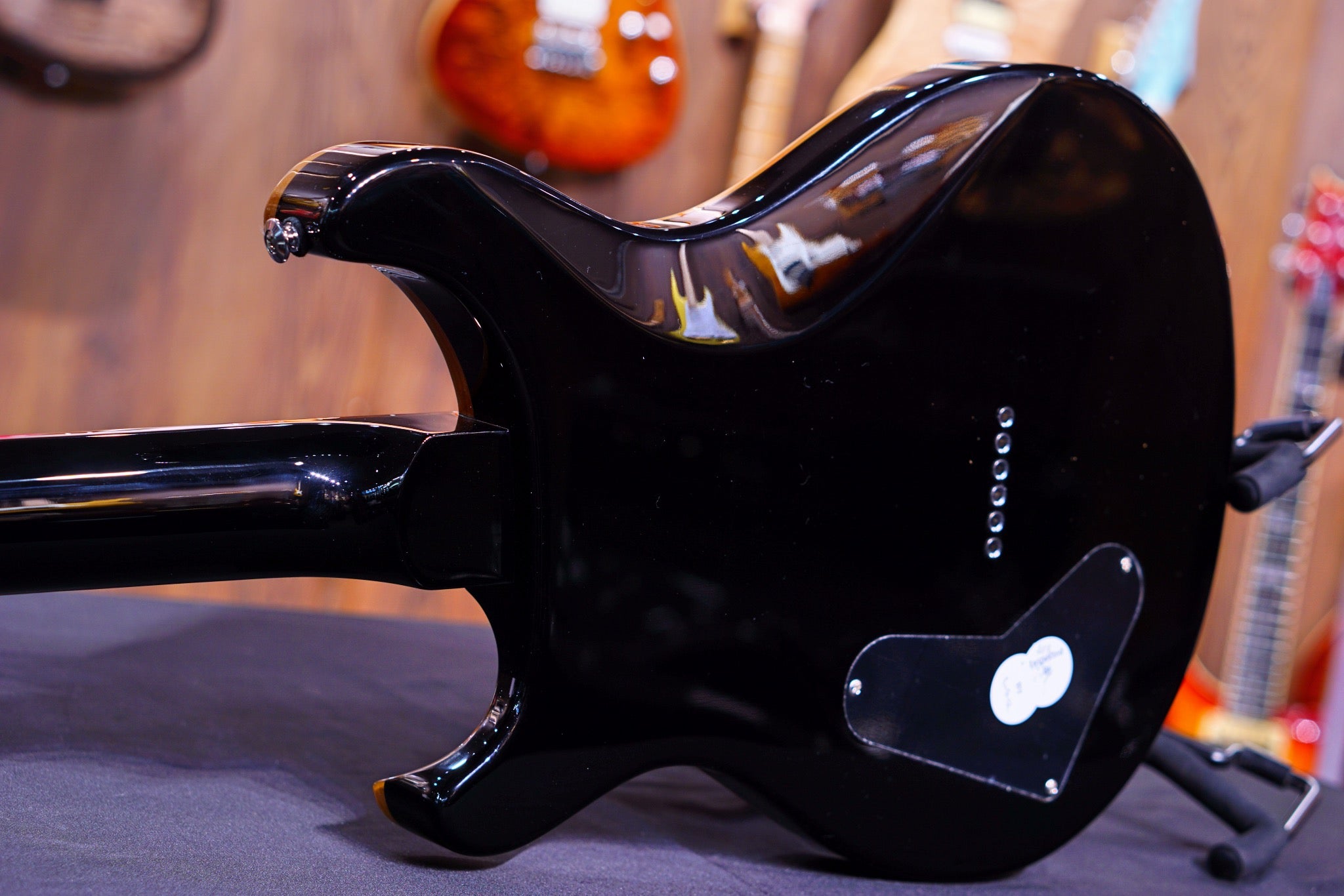 PRS SE 277 Baritone Electric Guitar - Fire red burst - HIENDGUITAR PRS SE GUITAR