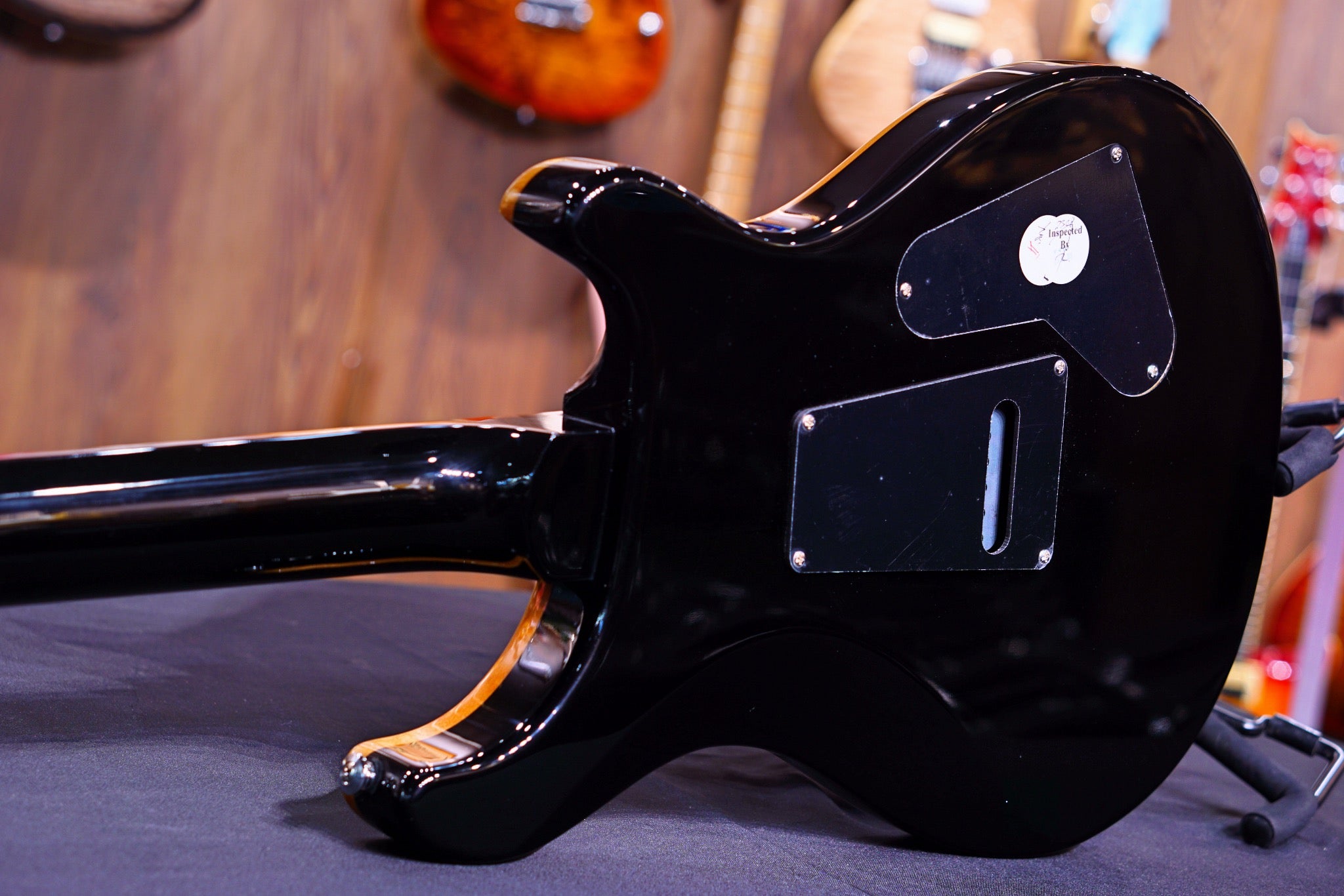 PRS SE lefty Custom 24 black gold - HIENDGUITAR PRS SE GUITAR