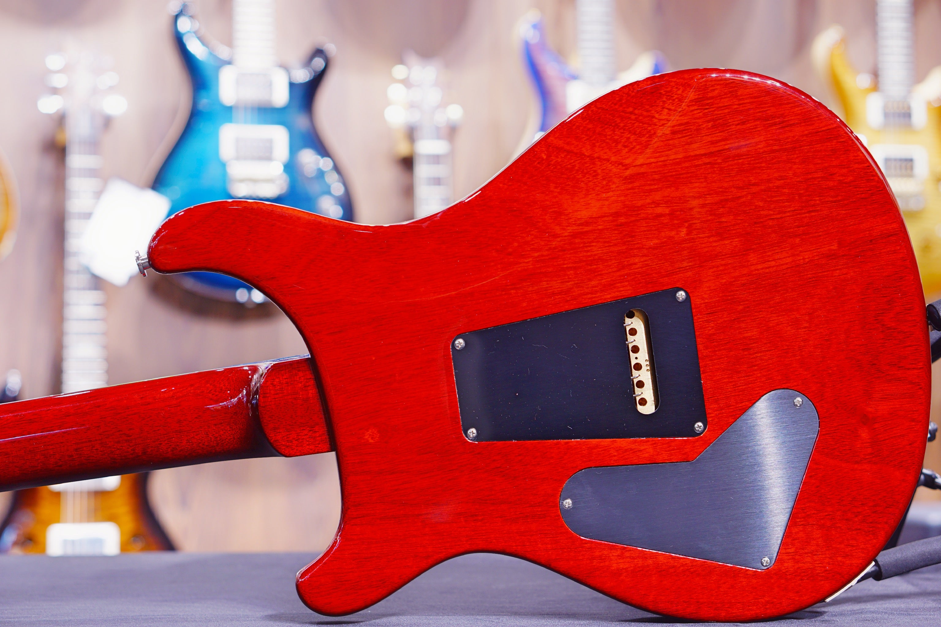 PRS 35th Anniversary Custom 24 - Dark cherry sunburst with Pattern Thin Neck 0306114 - HIENDGUITAR PRS GUITAR